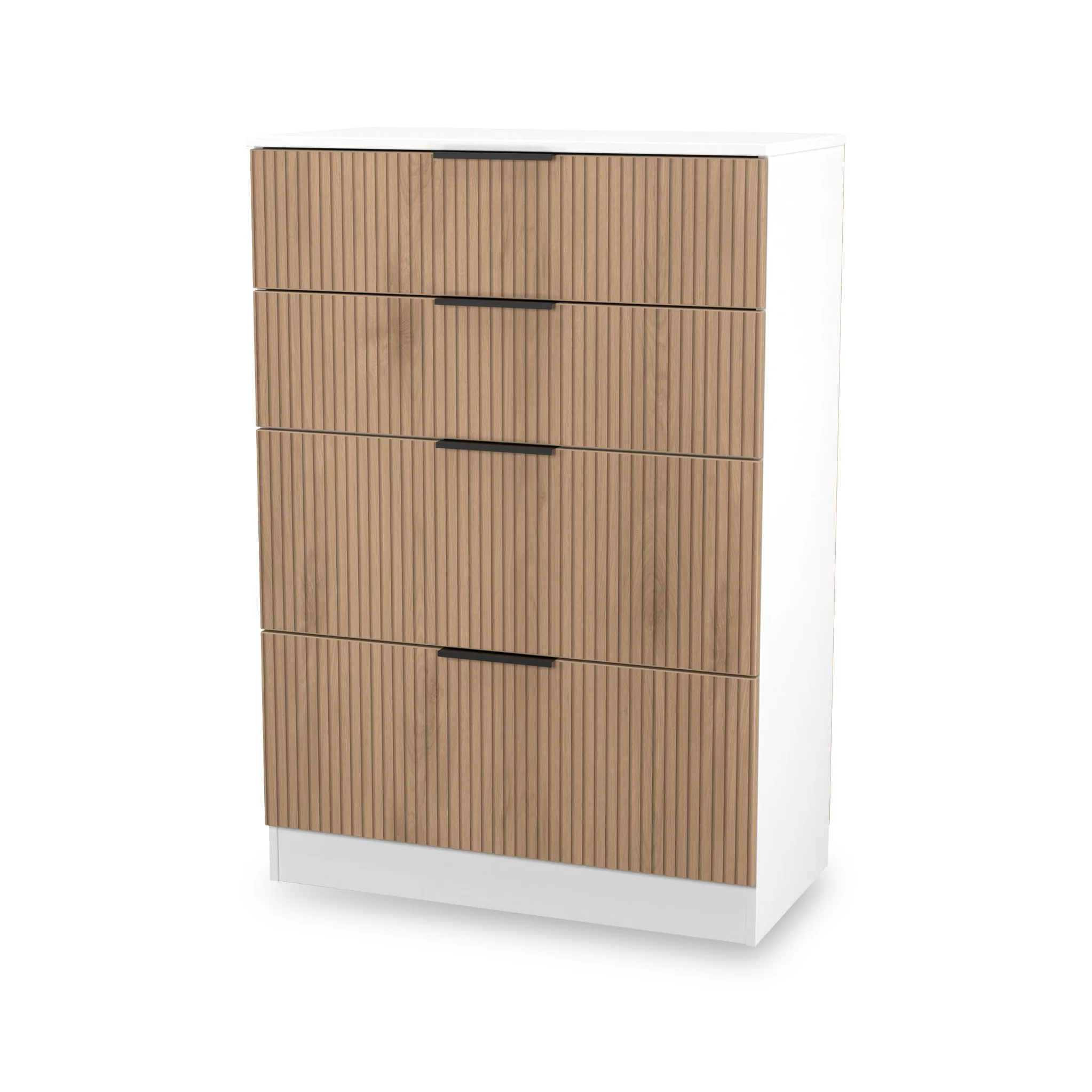 Jago Slatted Effect 4 Drawer Deep Chest - Image 16