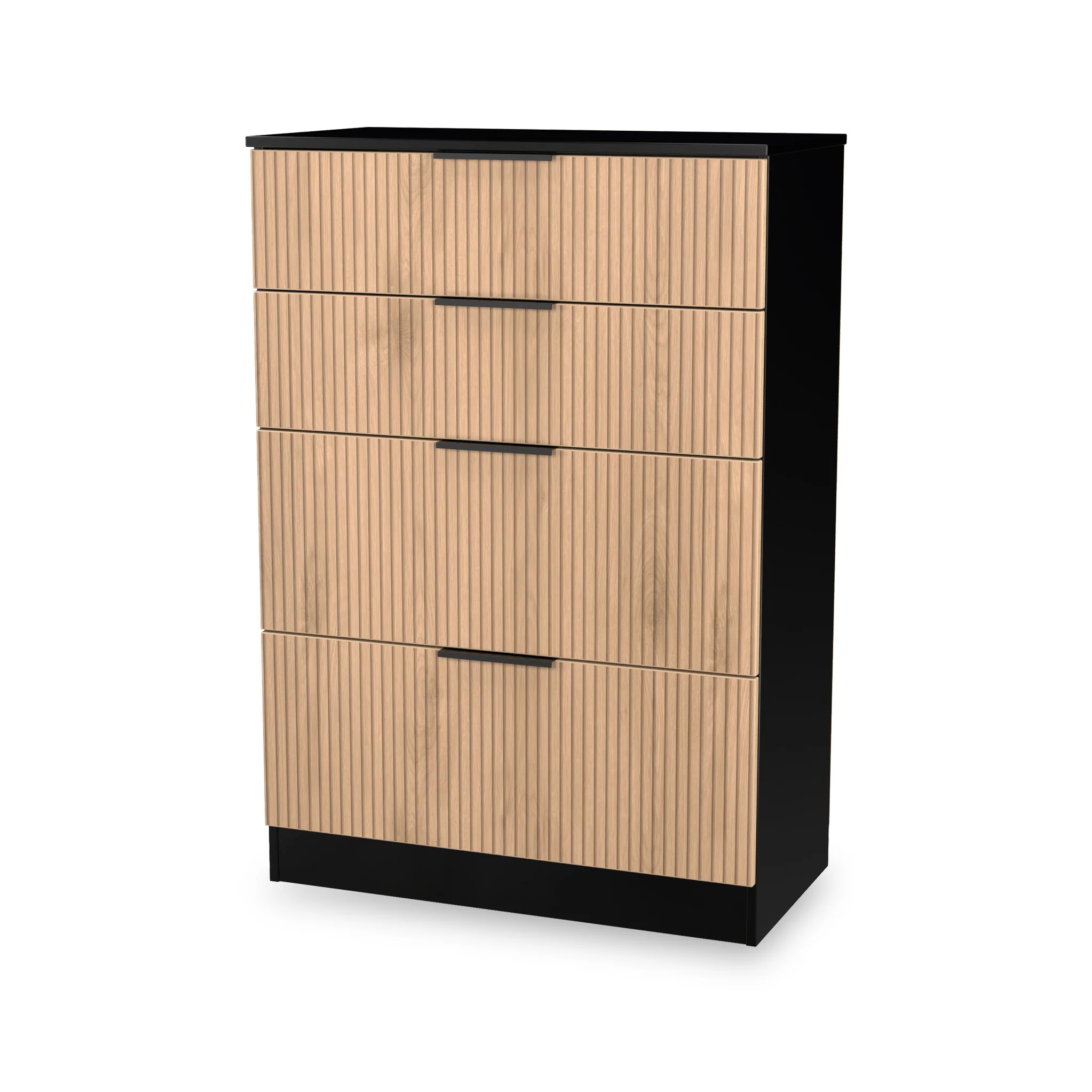 Jago Slatted Effect 4 Drawer Deep Chest - Image 4