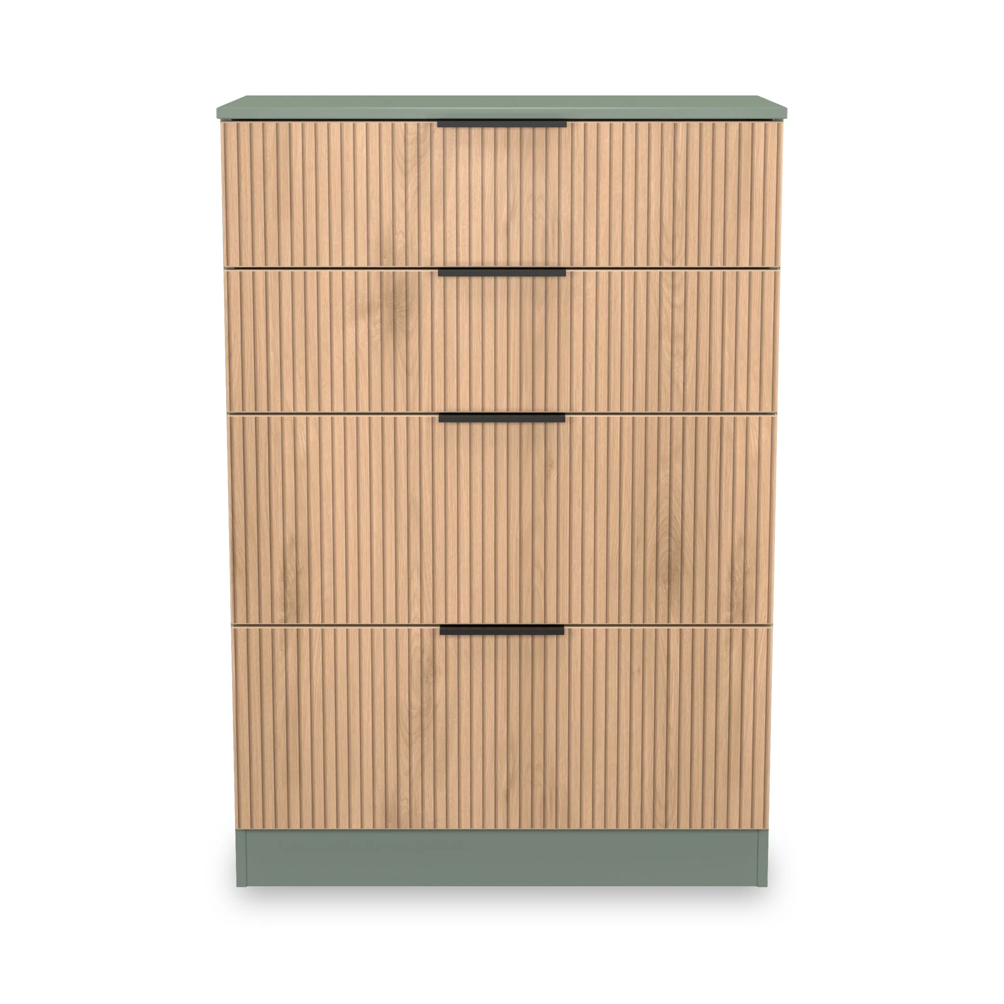 Jago Slatted Effect 4 Drawer Deep Chest - Image 8