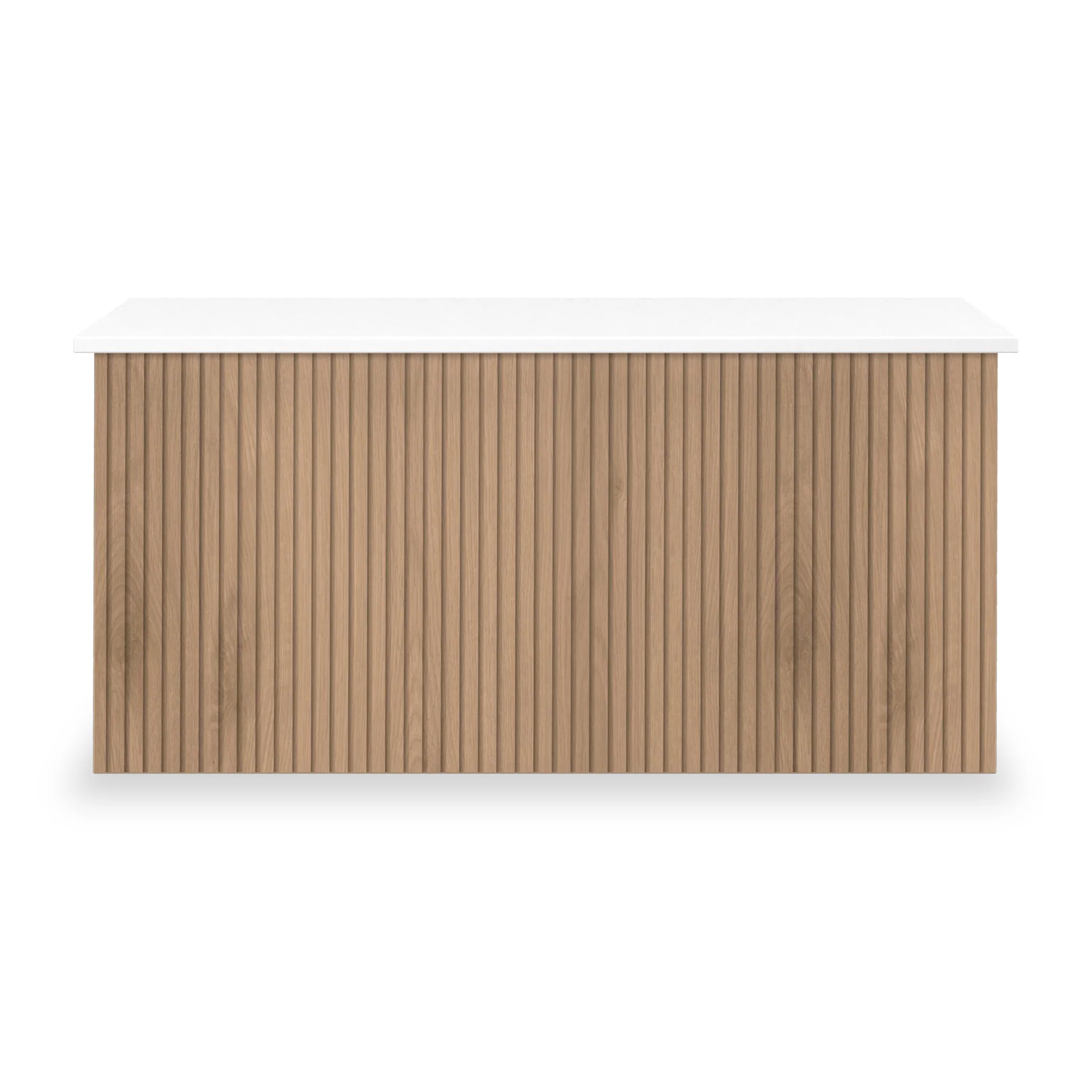 Jago Slatted Effect Blanket Box - Image 12