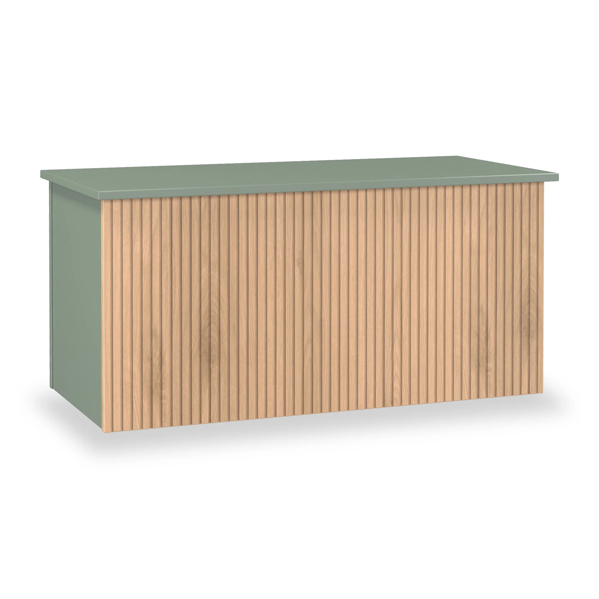 Jago Slatted Effect Blanket Box - Image 6