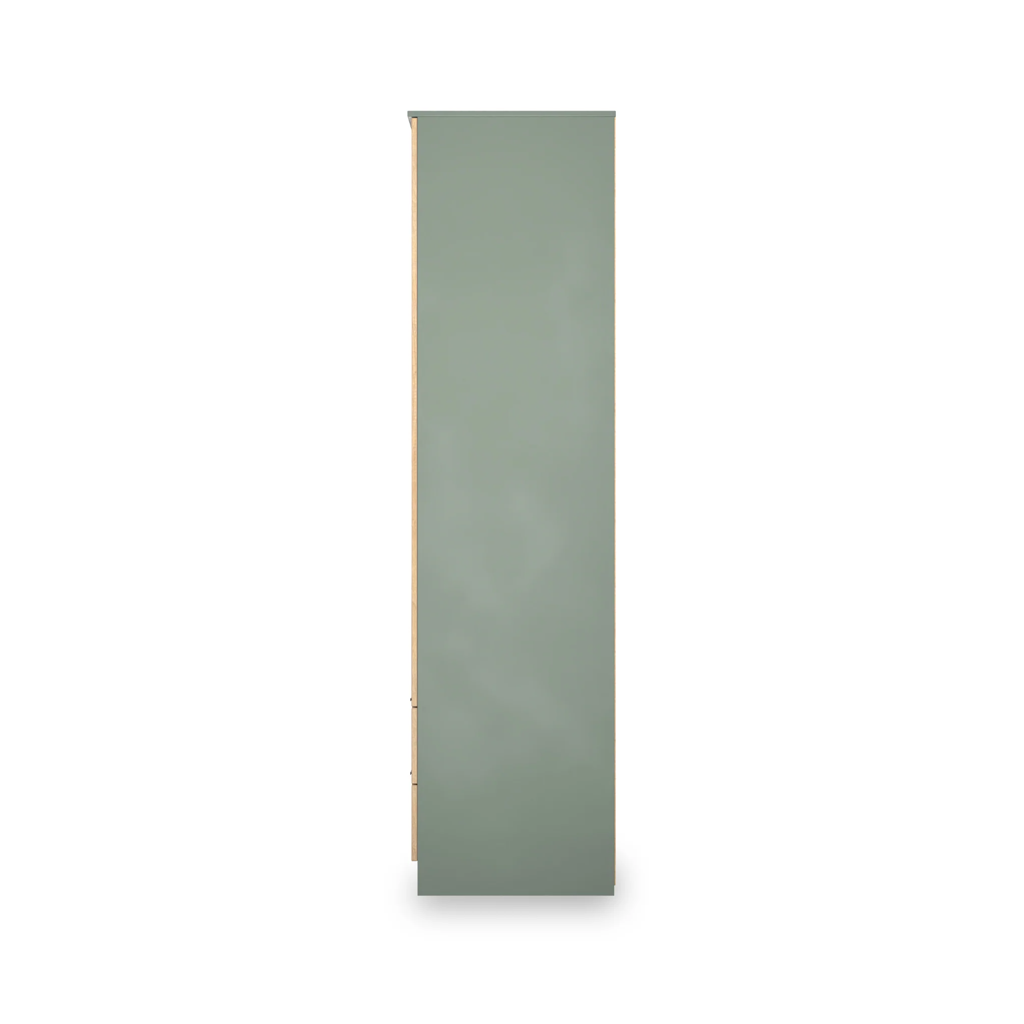 Jago Slatted Effect Tall 2 Door 2 Drawer Wardrobe - Image 10