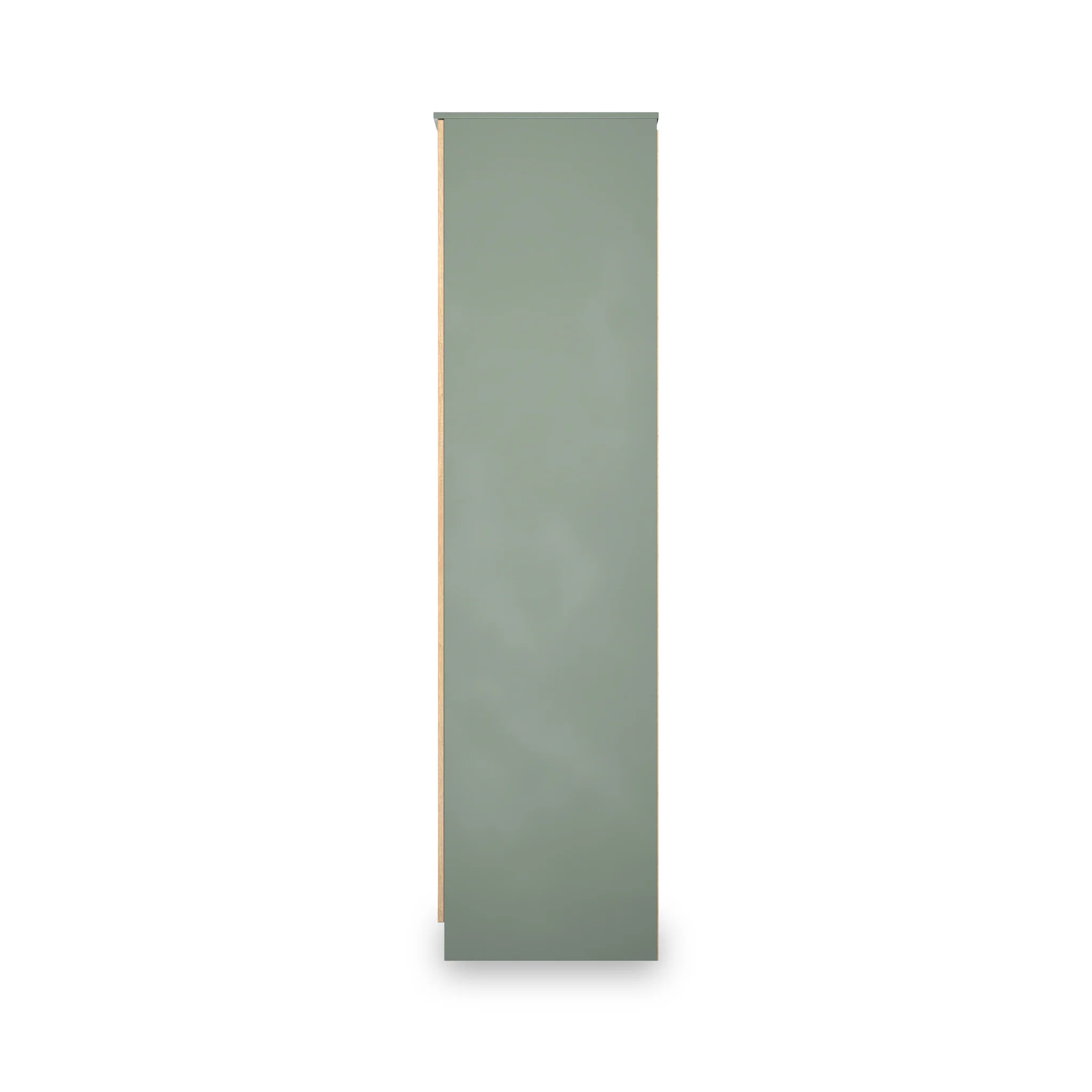 Jago Slatted Effect Tall 2 Door Mirrored Wardrobe - Image 9