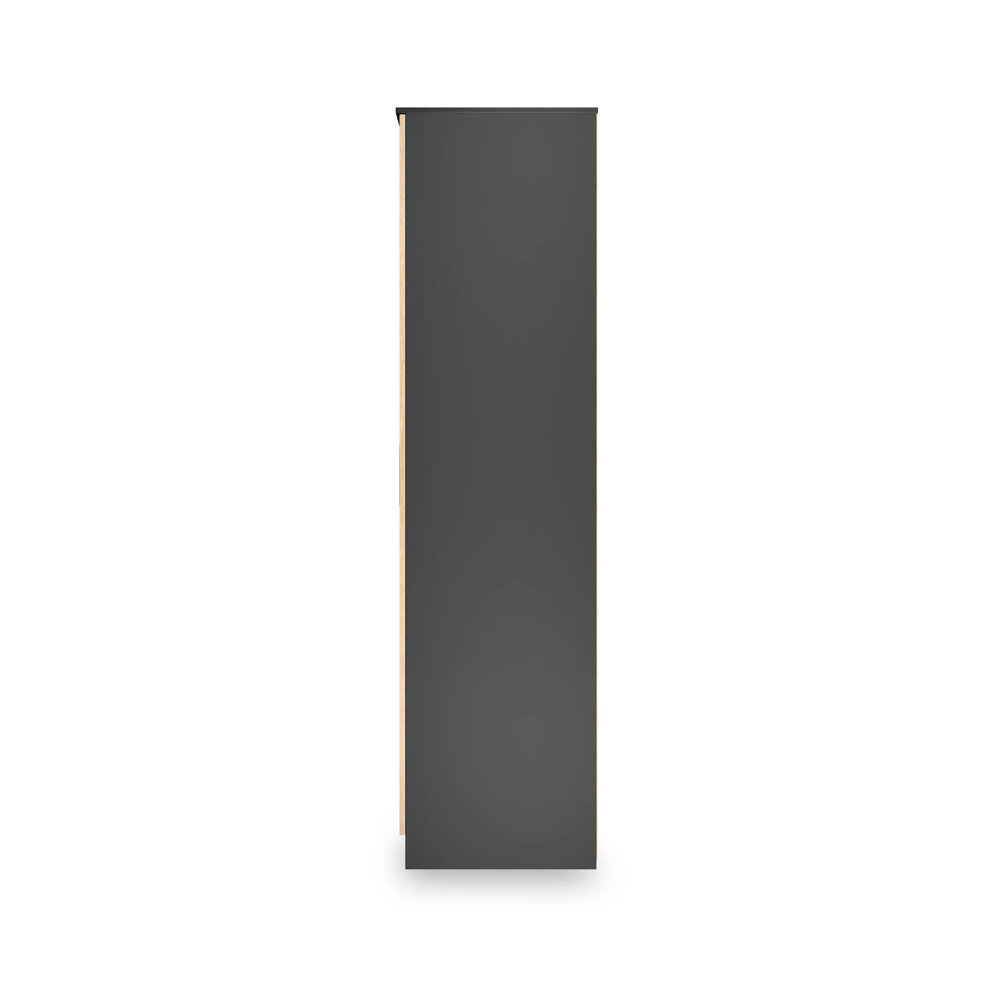 Jago Slatted Effect Tall 3 Door Wardrobe - Image 3