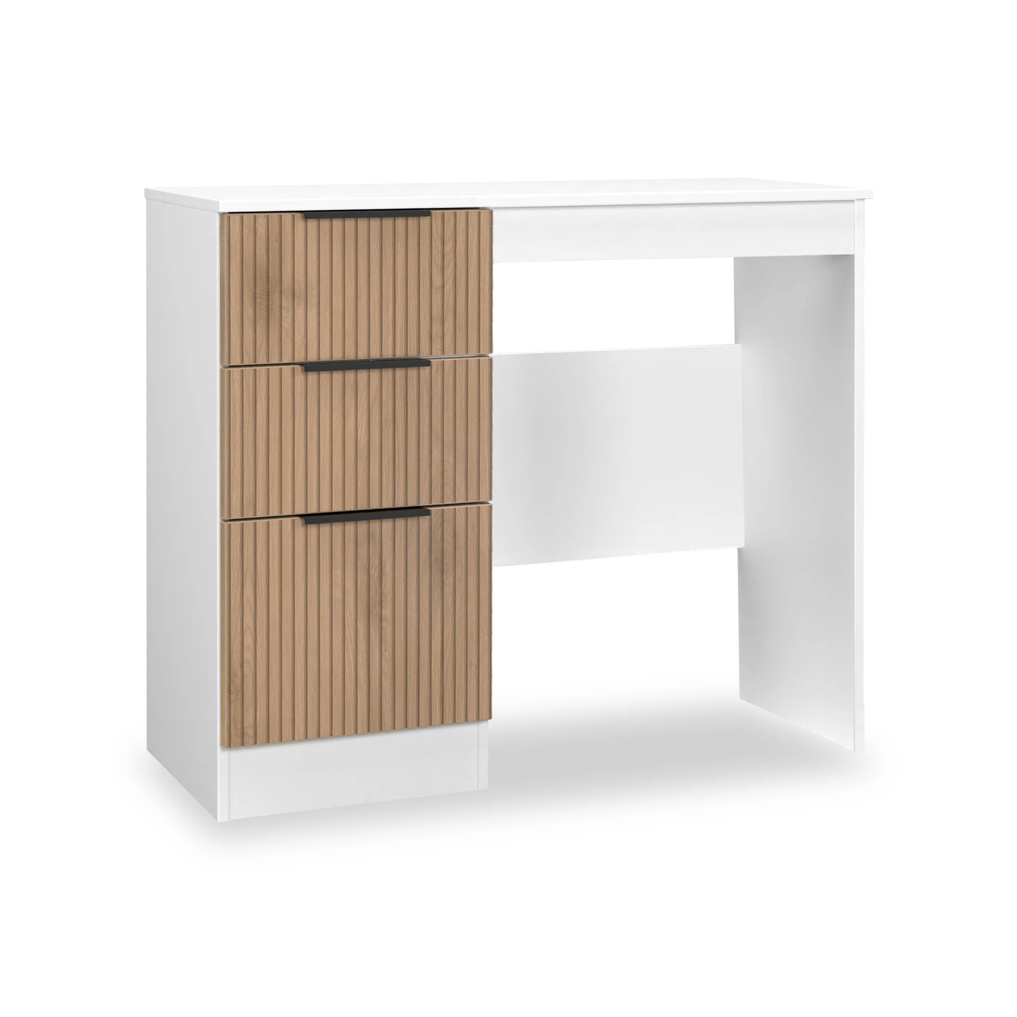 Jago Slatted Effect Vanity Desk - Image 11
