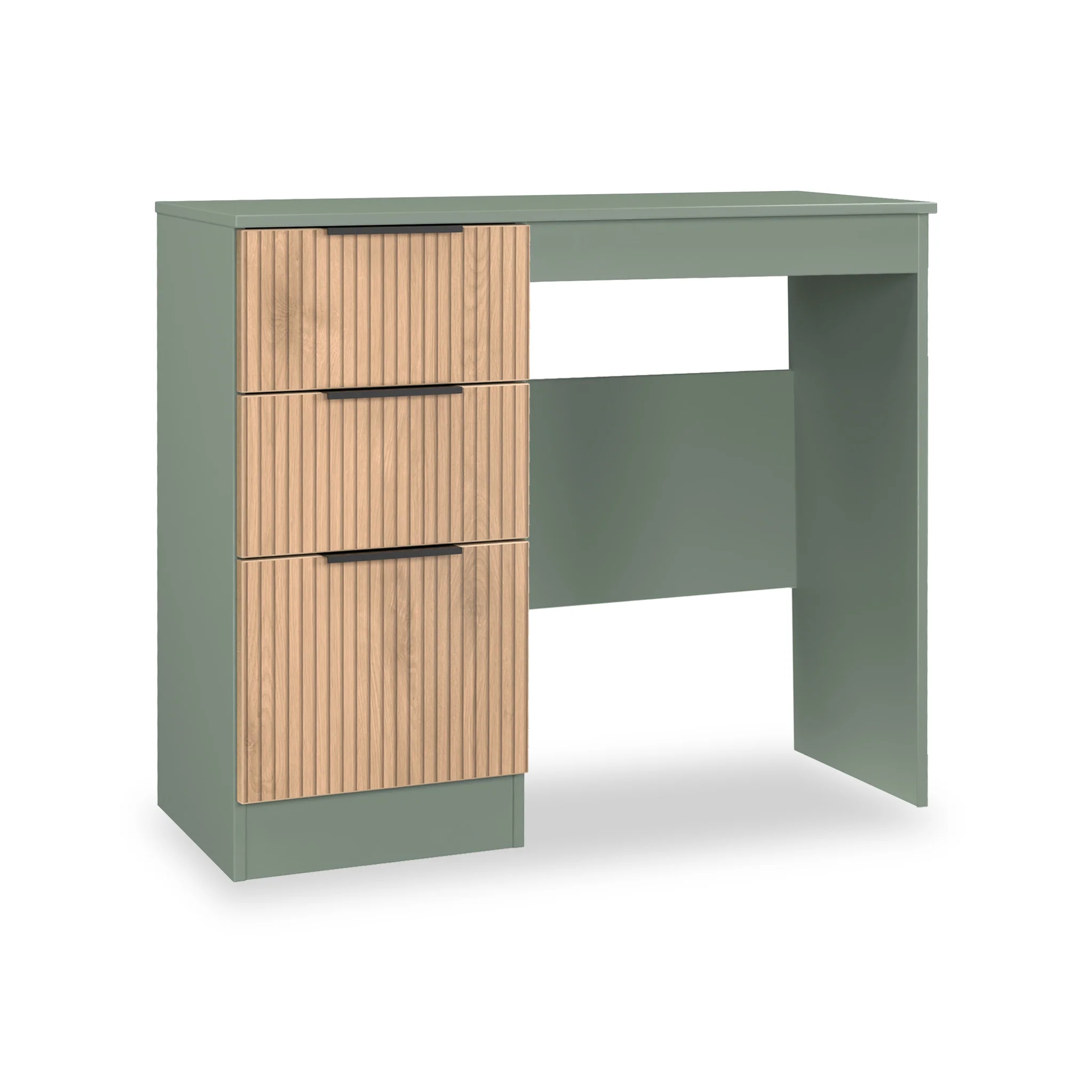 Jago Slatted Effect Vanity Desk - Image 6
