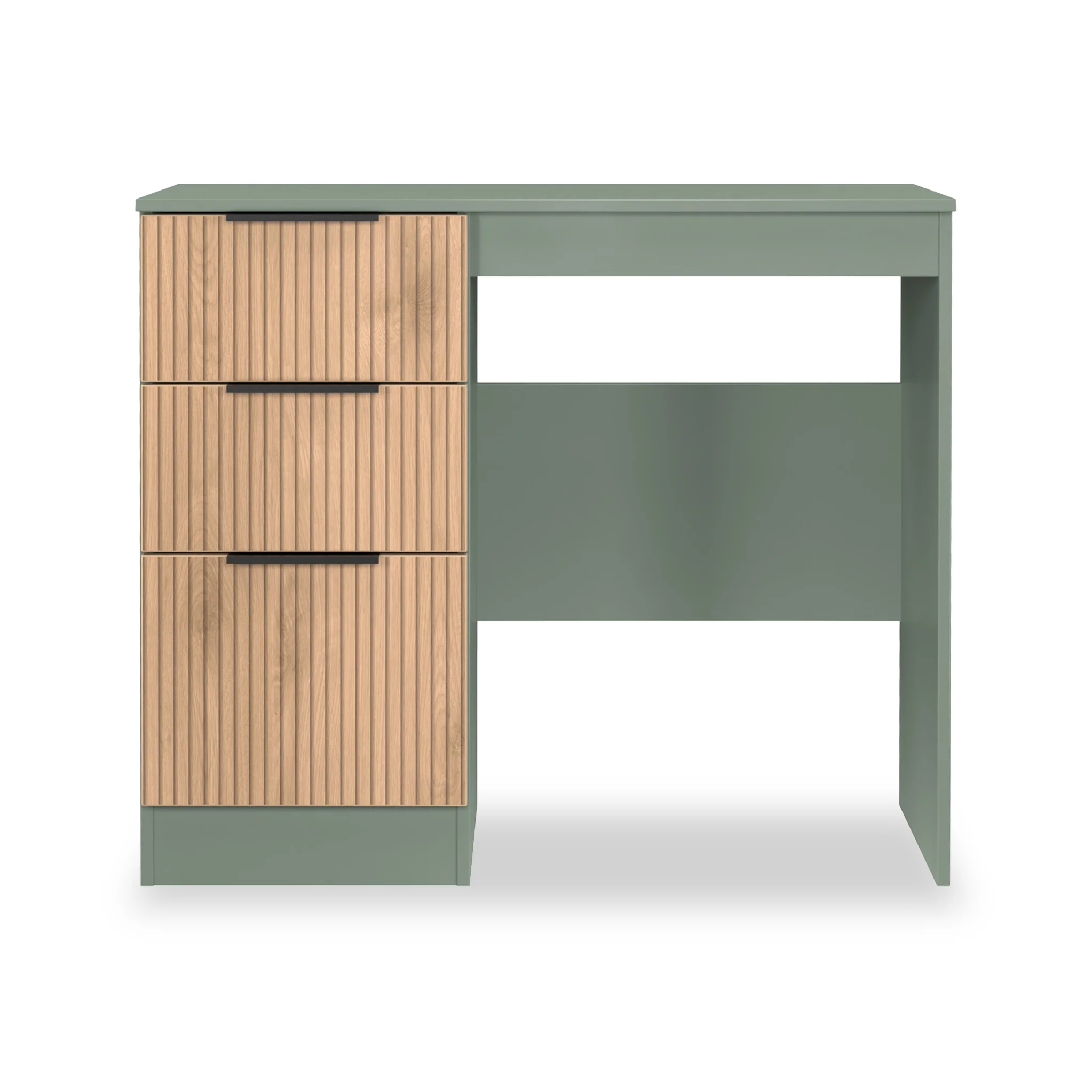 Jago Slatted Effect Vanity Desk - Image 7