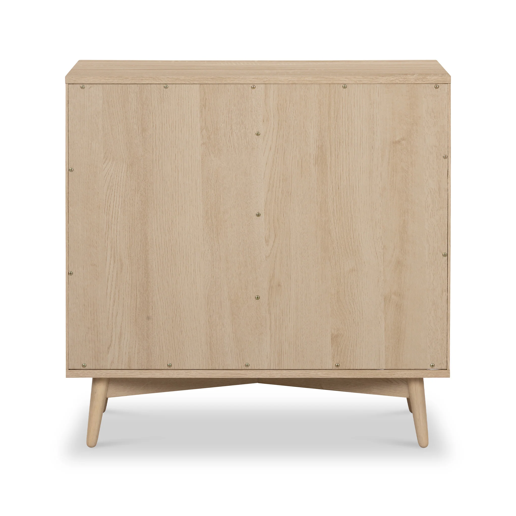 Jakob Oak 3 Drawer Grooved Chest - Image 6