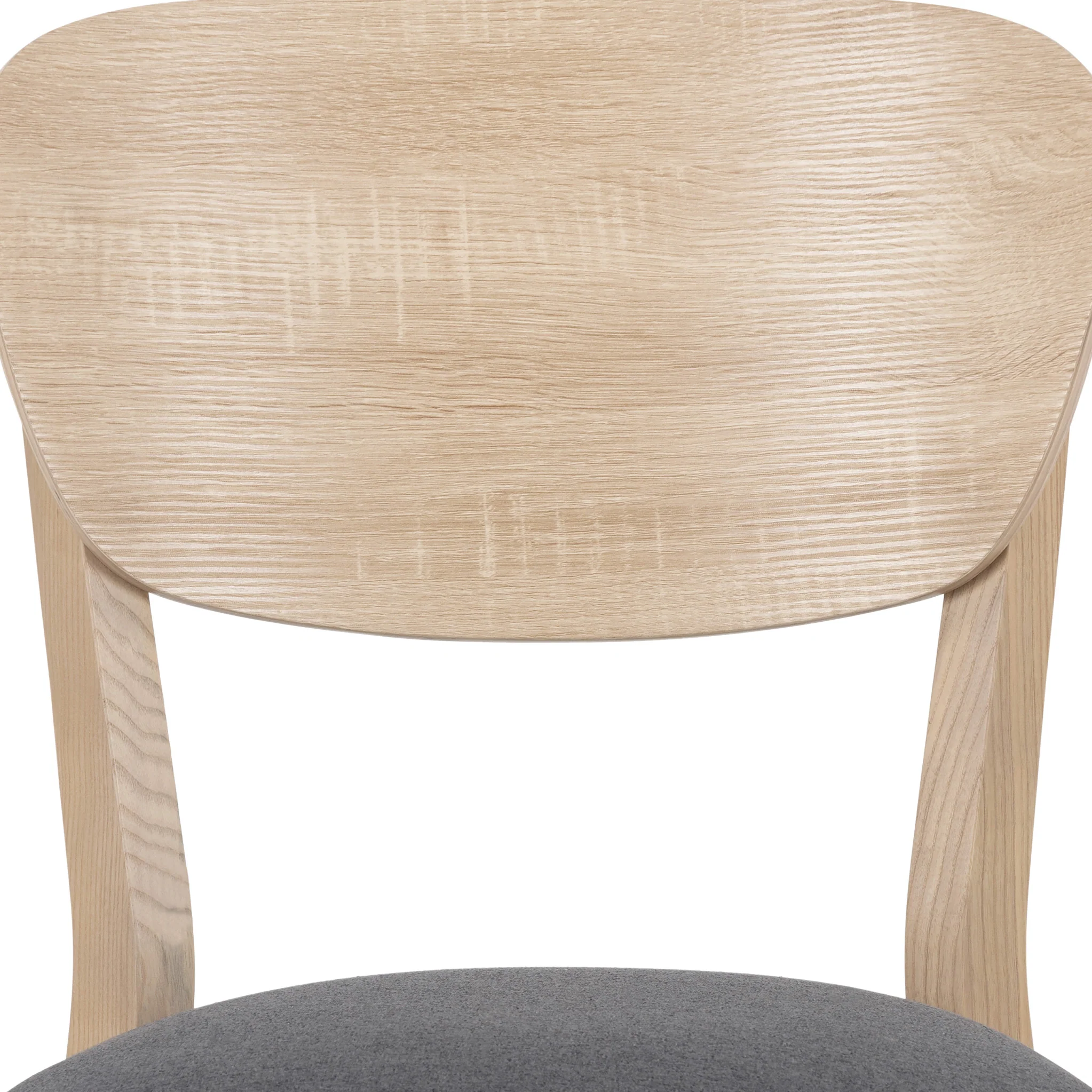 Jakob Oak Curved Dining Chair - Image 7