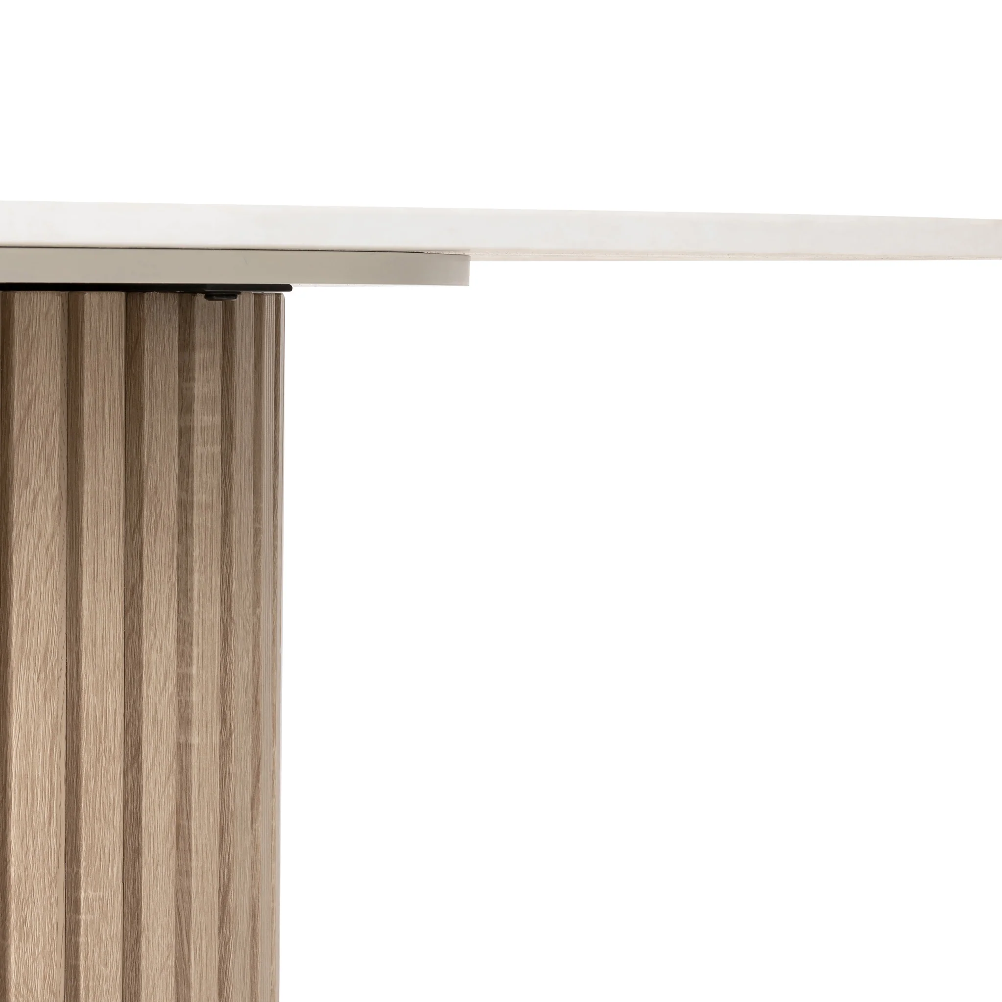 Jakob Oak Round Dining Table - Image 4