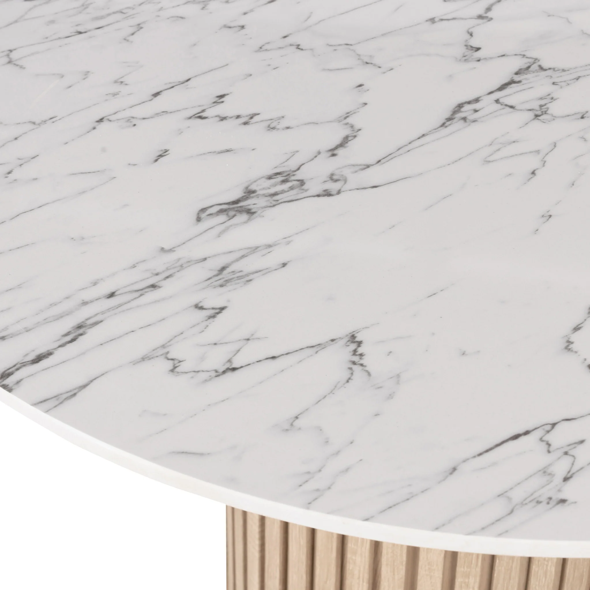 Jakob Oak Round Dining Table - Image 7