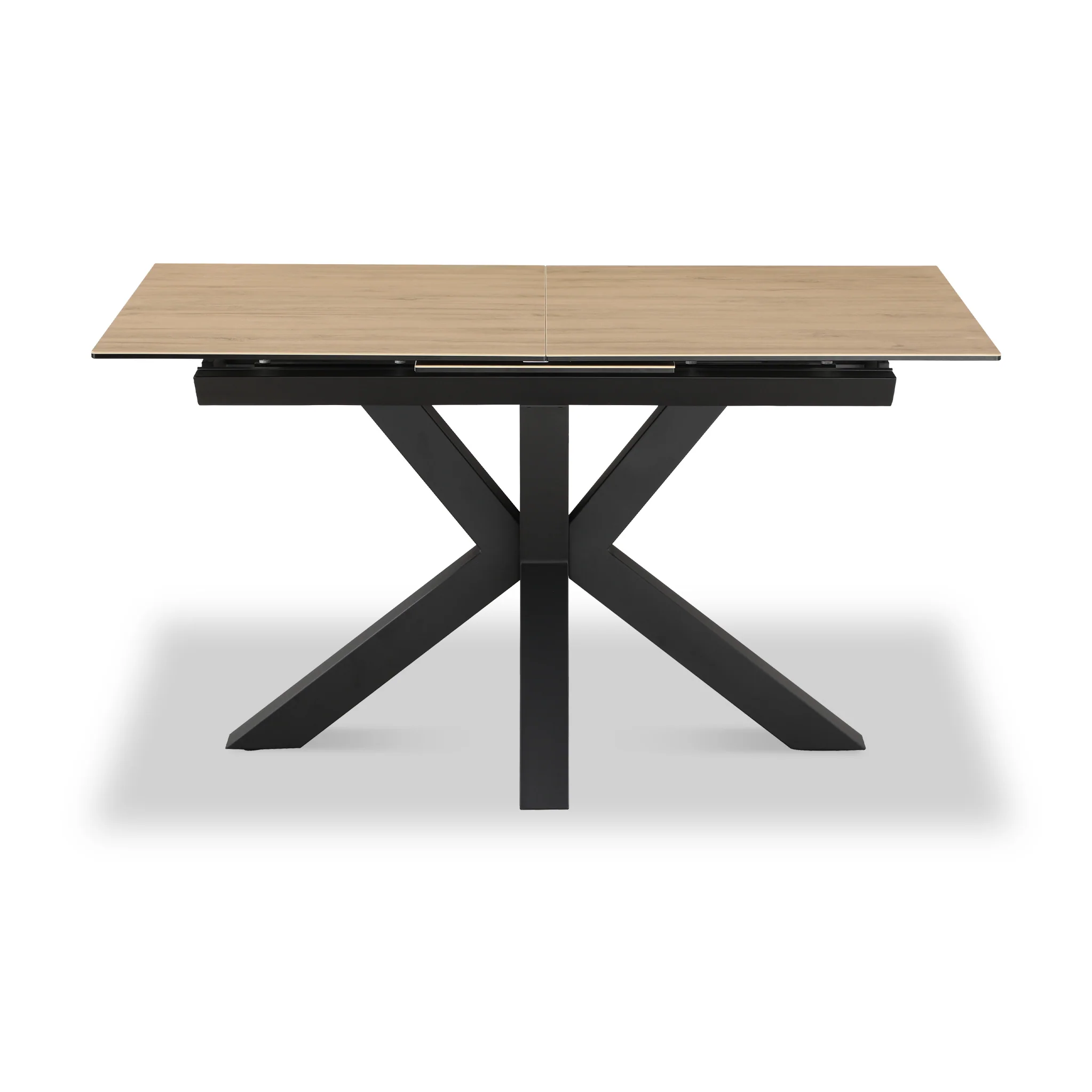 Jara Wood 140-180cm Extending Ceramic Dining Table - Image 4