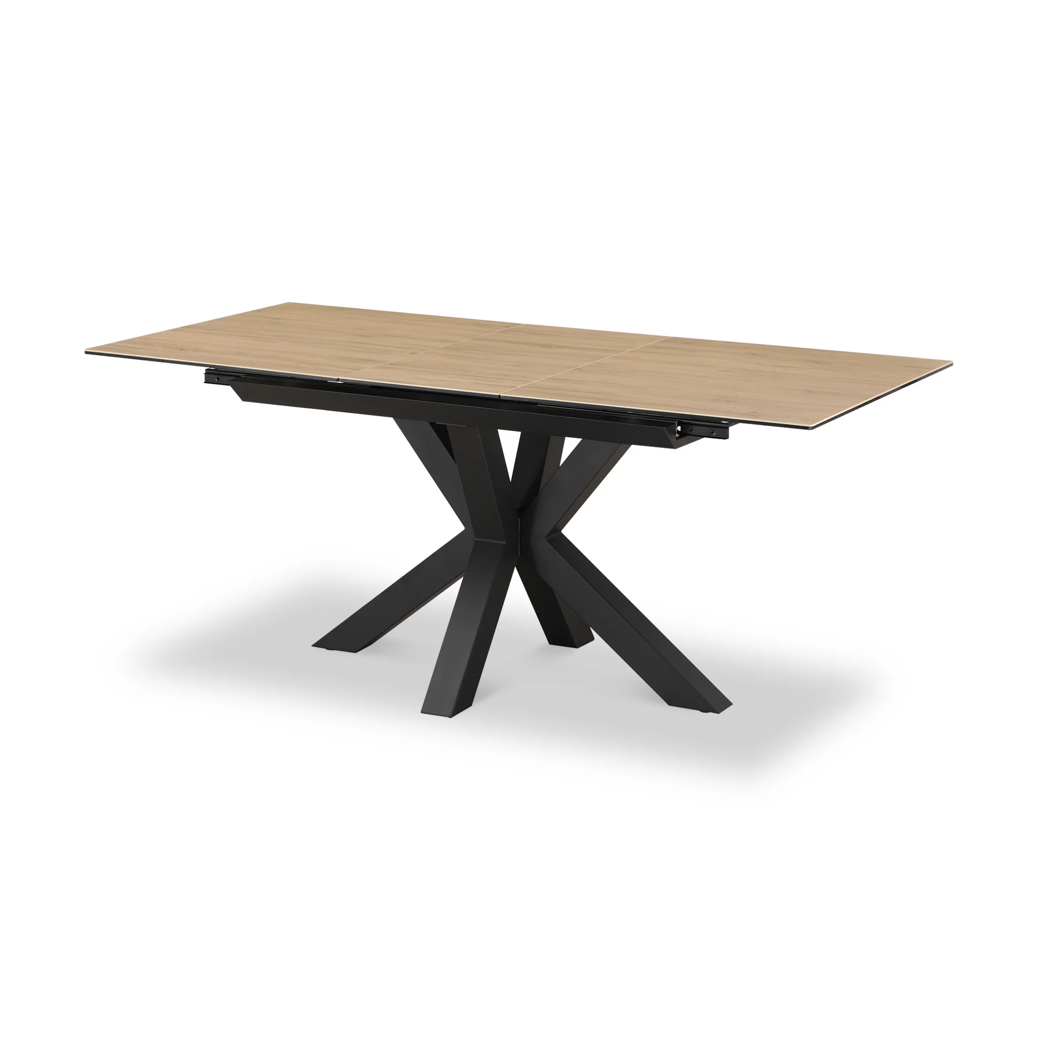 Jara Wood 140-180cm Extending Ceramic Dining Table - Image 6