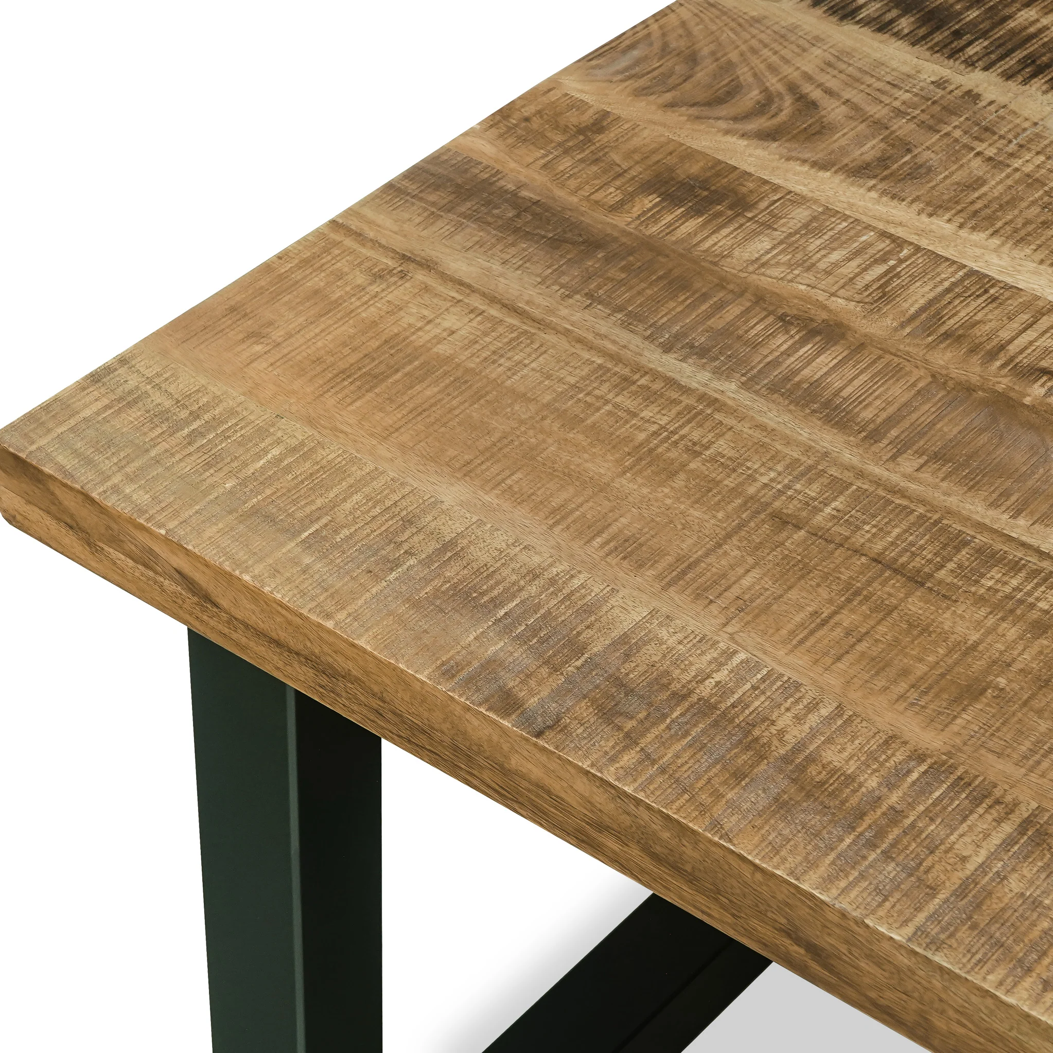 Jaxon Mango Wood 180cm Rectangular Dining Table - Image 3