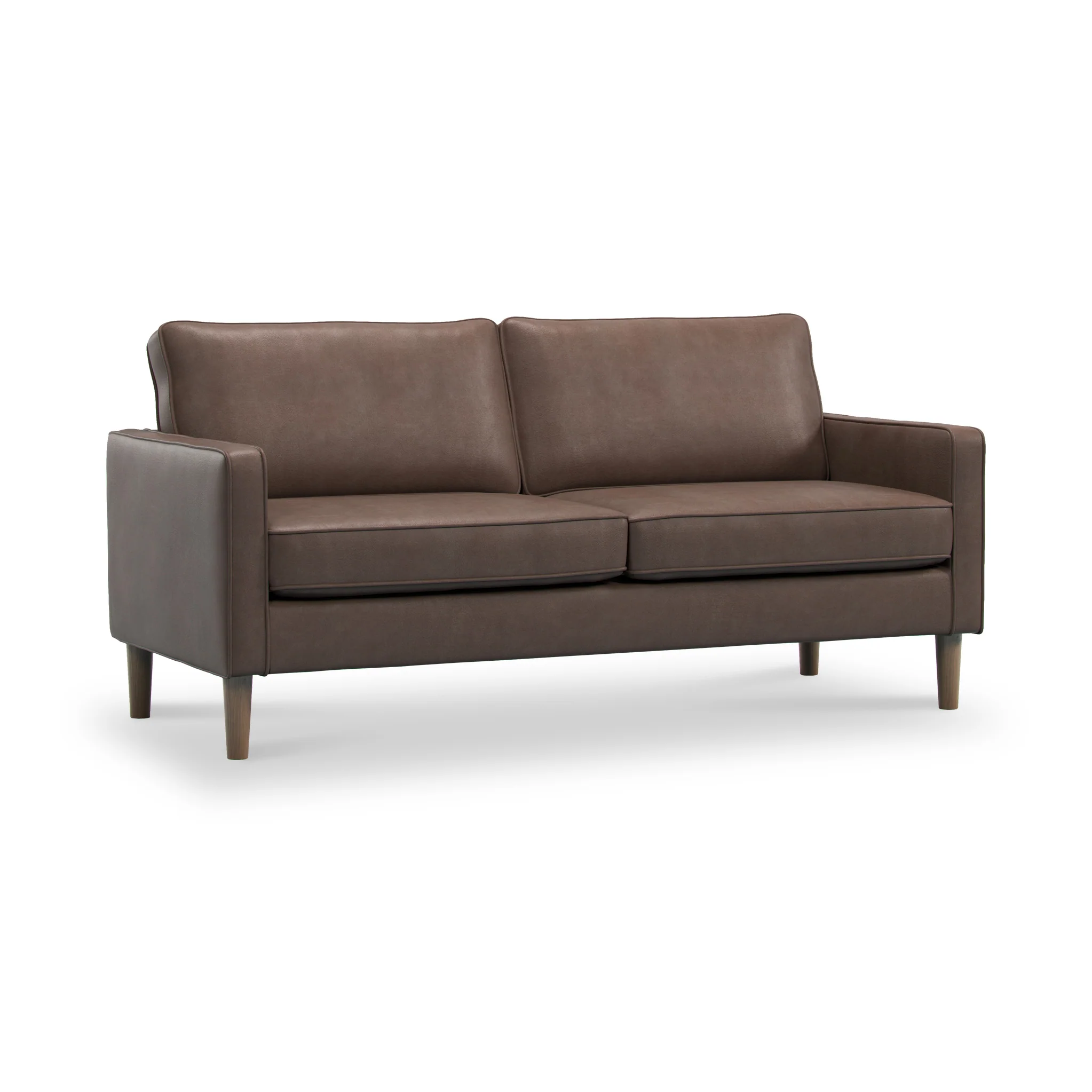 Jefri Faux Leather 3 Seater Sofa - Image 5