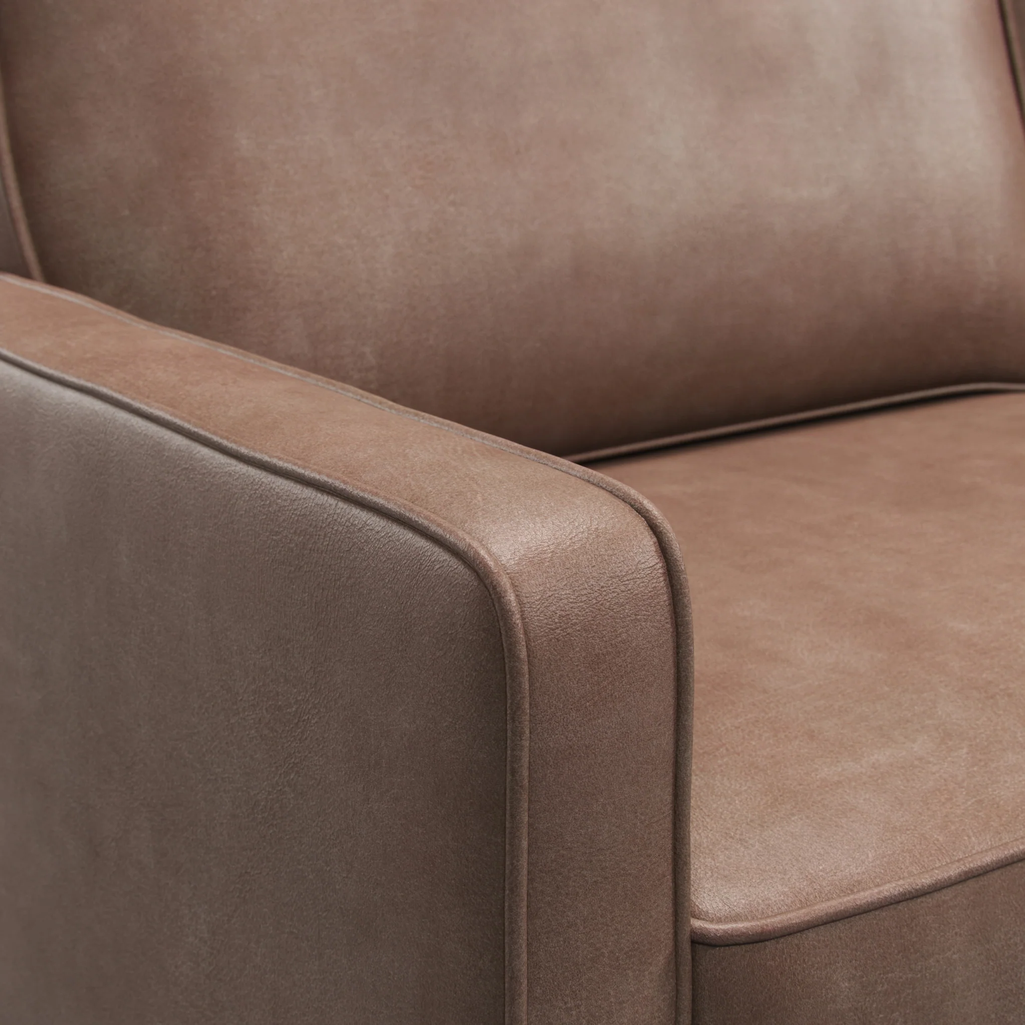 Jefri Faux Leather Reversible Chaise Sofa - Image 7
