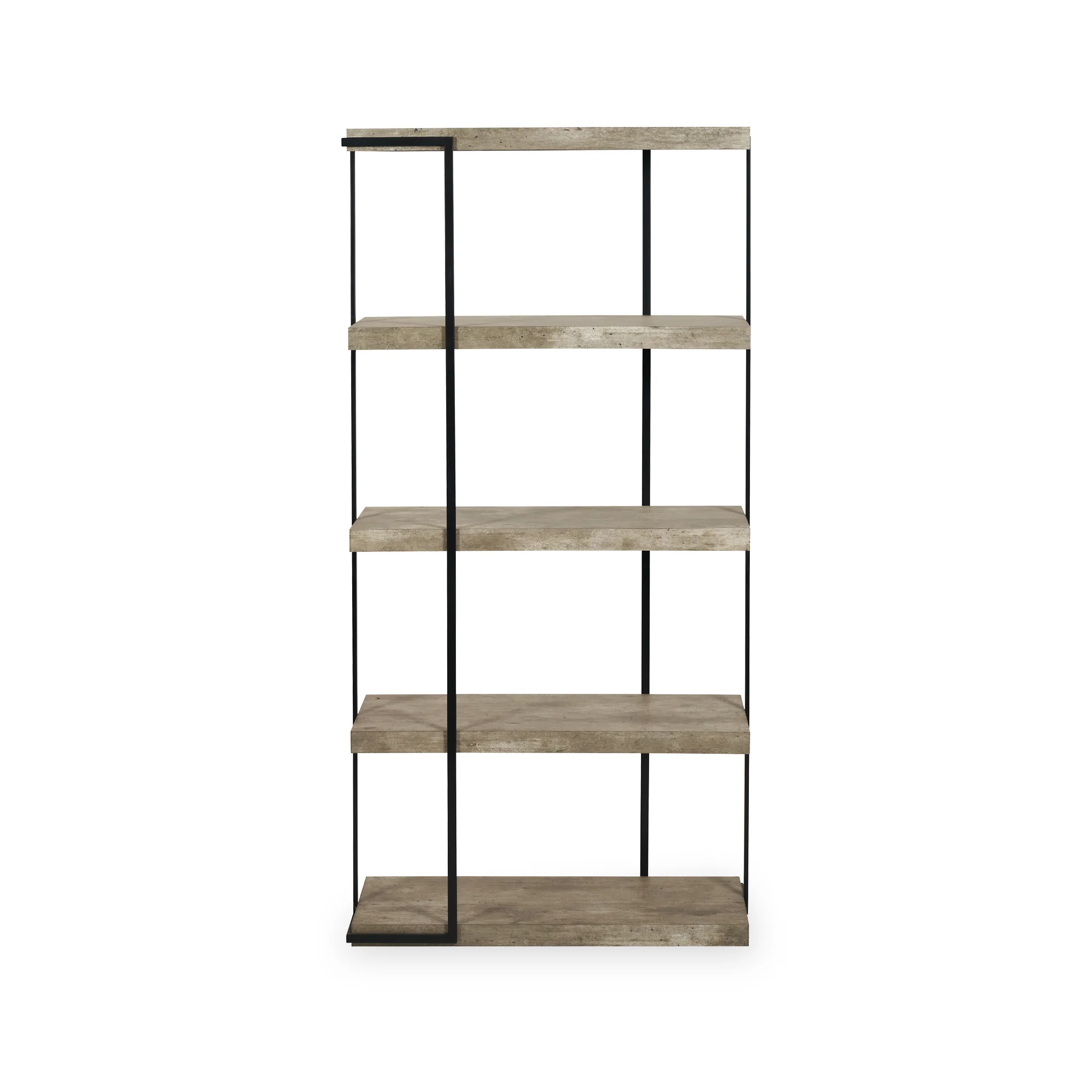 Jersey Concrete Effect Bookcase - Image 3