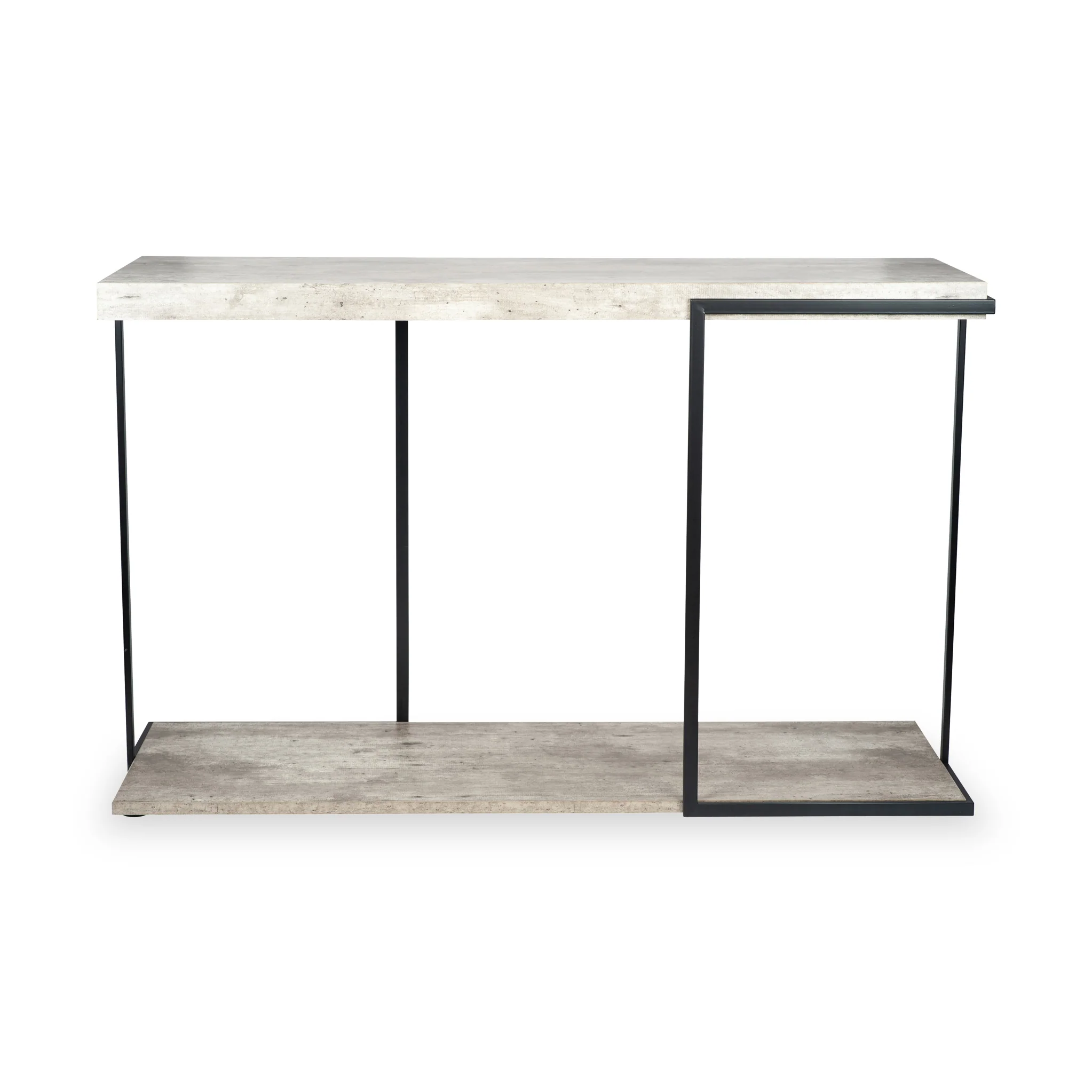 Jersey Concrete Effect Console Table - Image 3