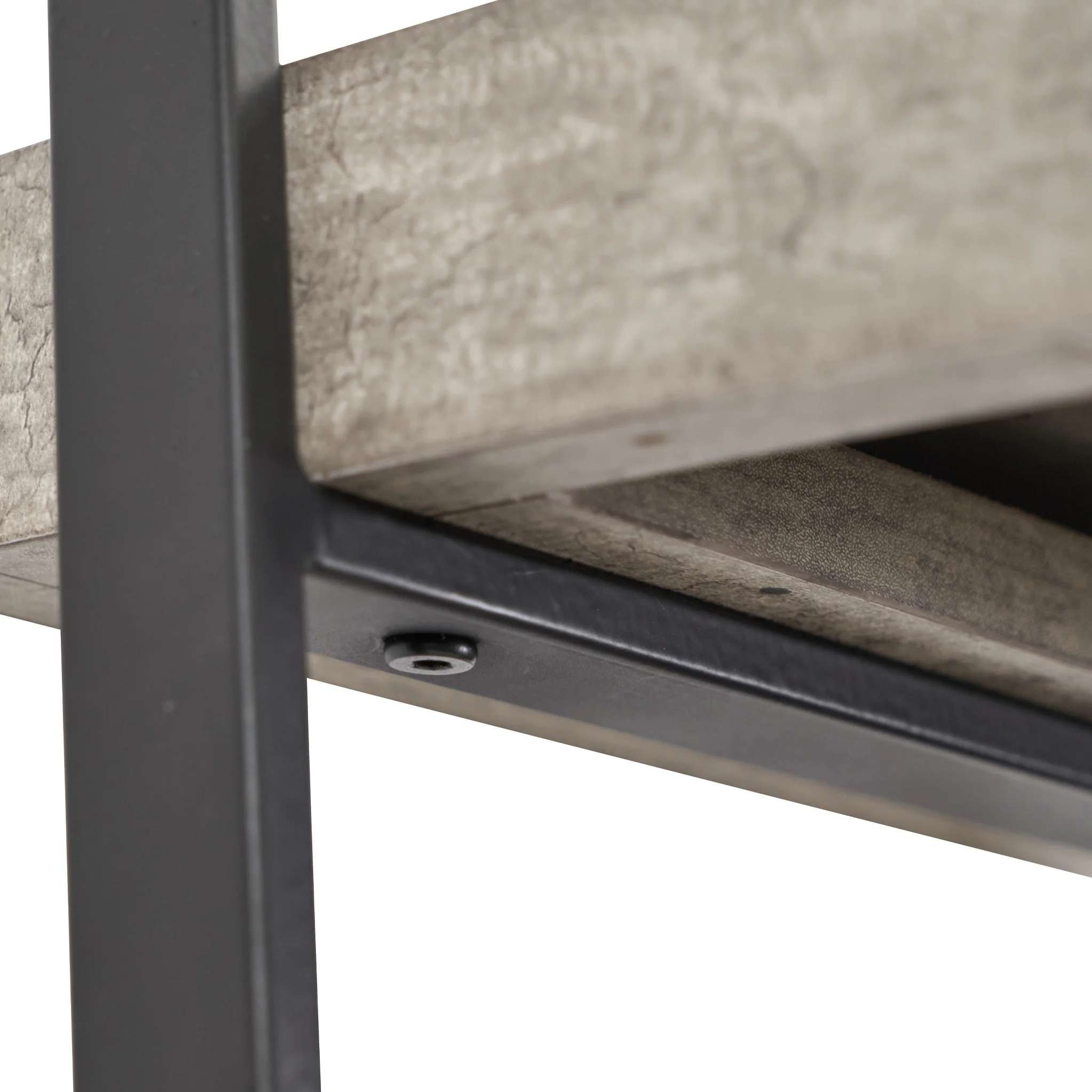 Jersey Concrete Effect Ladder Shelving Unit - Image 4