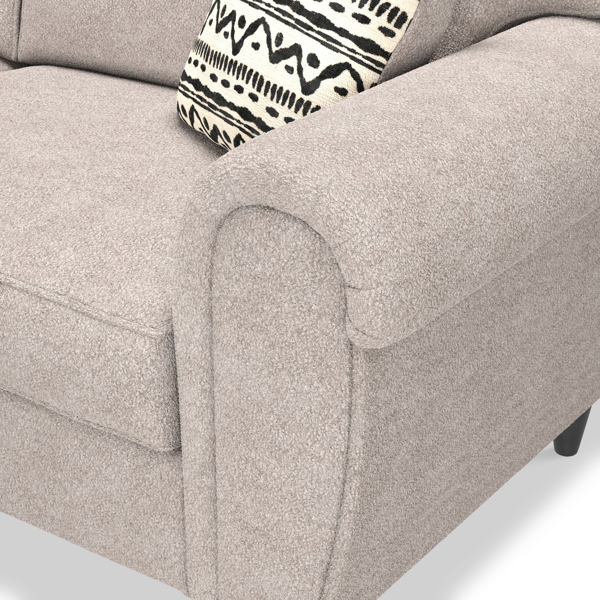Jessie Boucle 3 Seater Sofa - Image 15