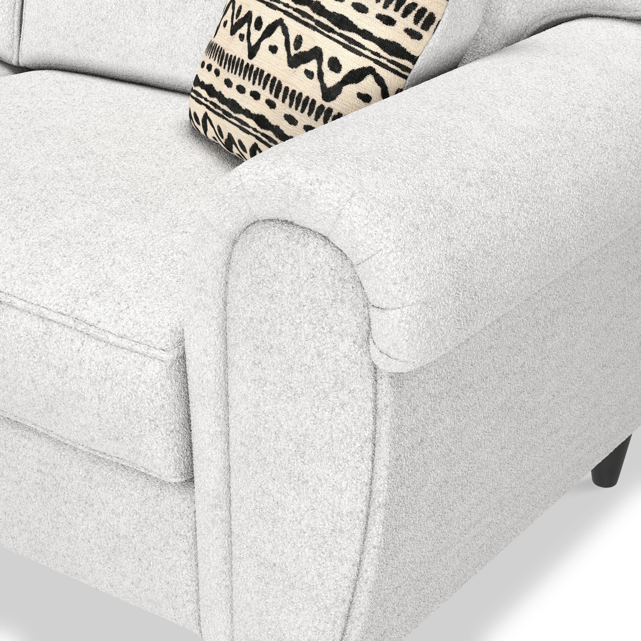 Jessie Boucle 3 Seater Sofa - Image 23