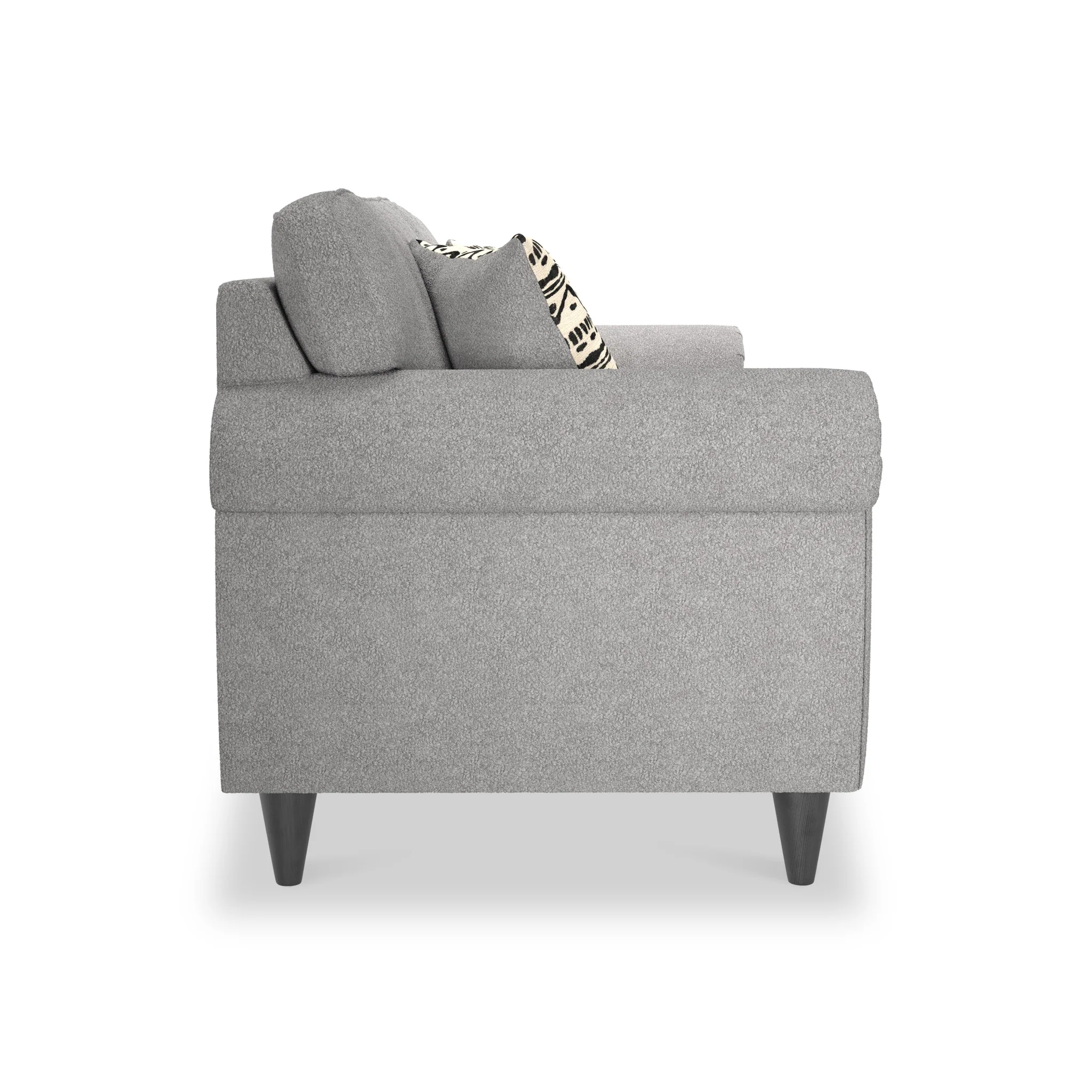 Jessie Boucle 3 Seater Sofa - Image 4