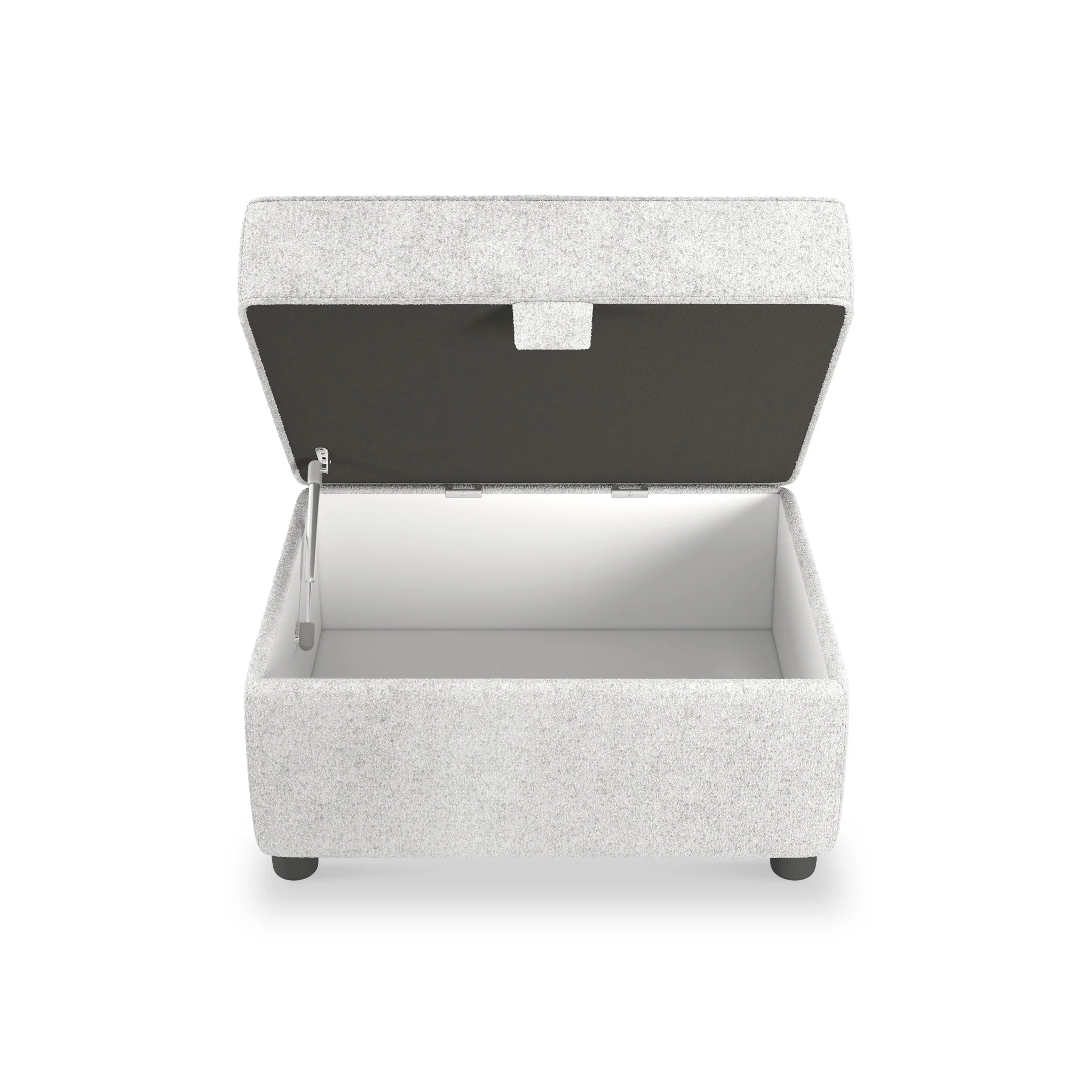Jessie Boucle Small Storage Footstool - Image 13