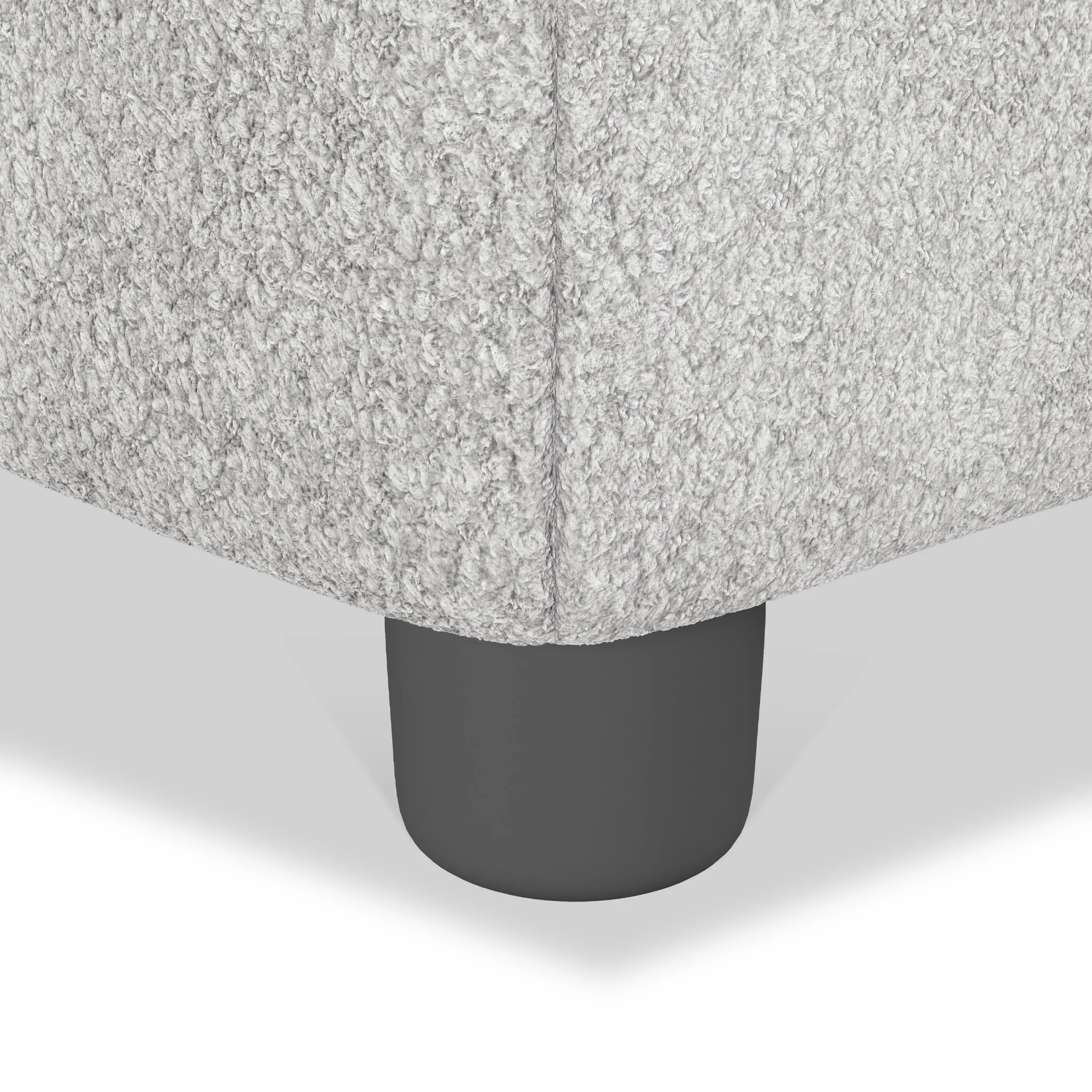 Jessie Boucle Small Storage Footstool - Image 16