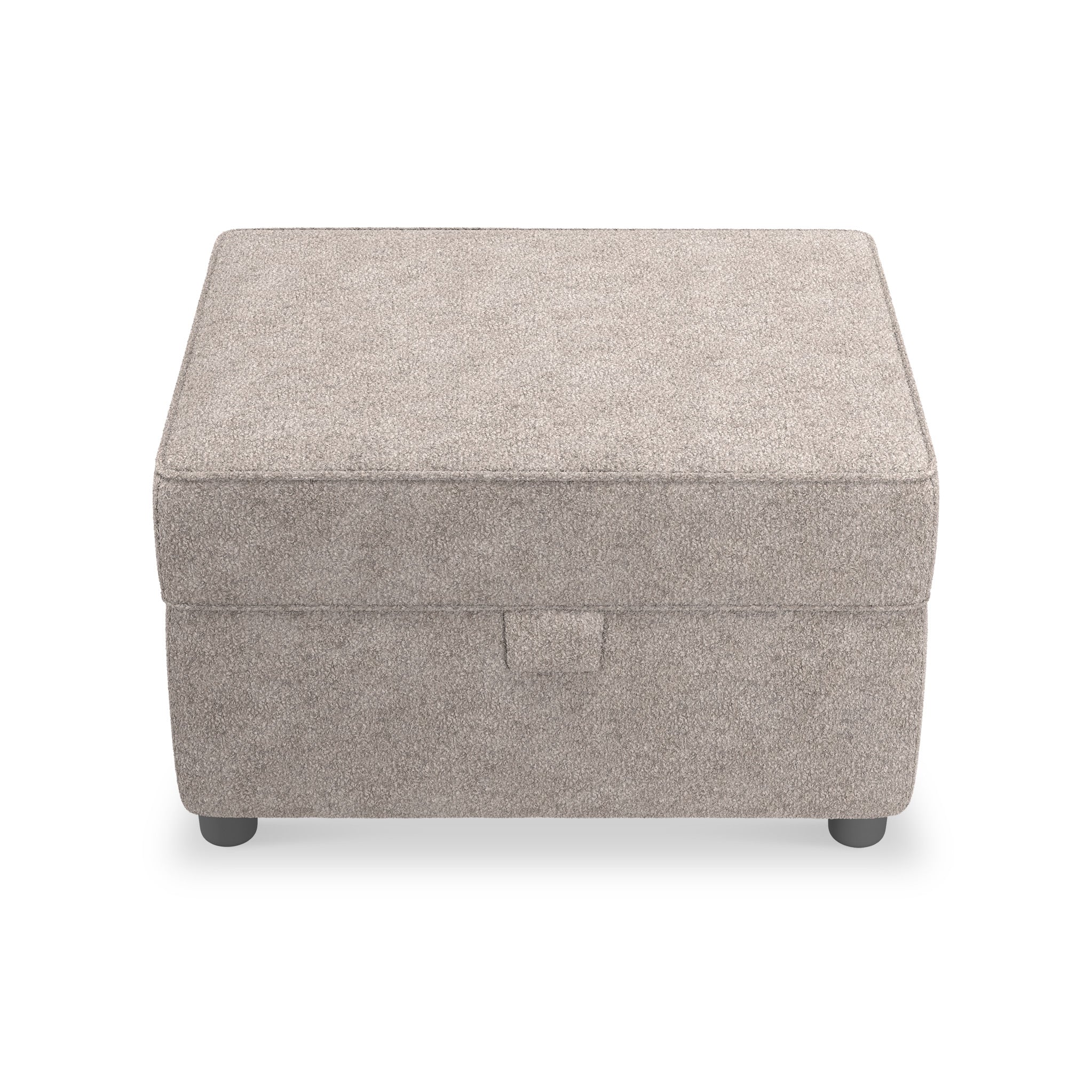 Jessie Boucle Small Storage Footstool - Image 9