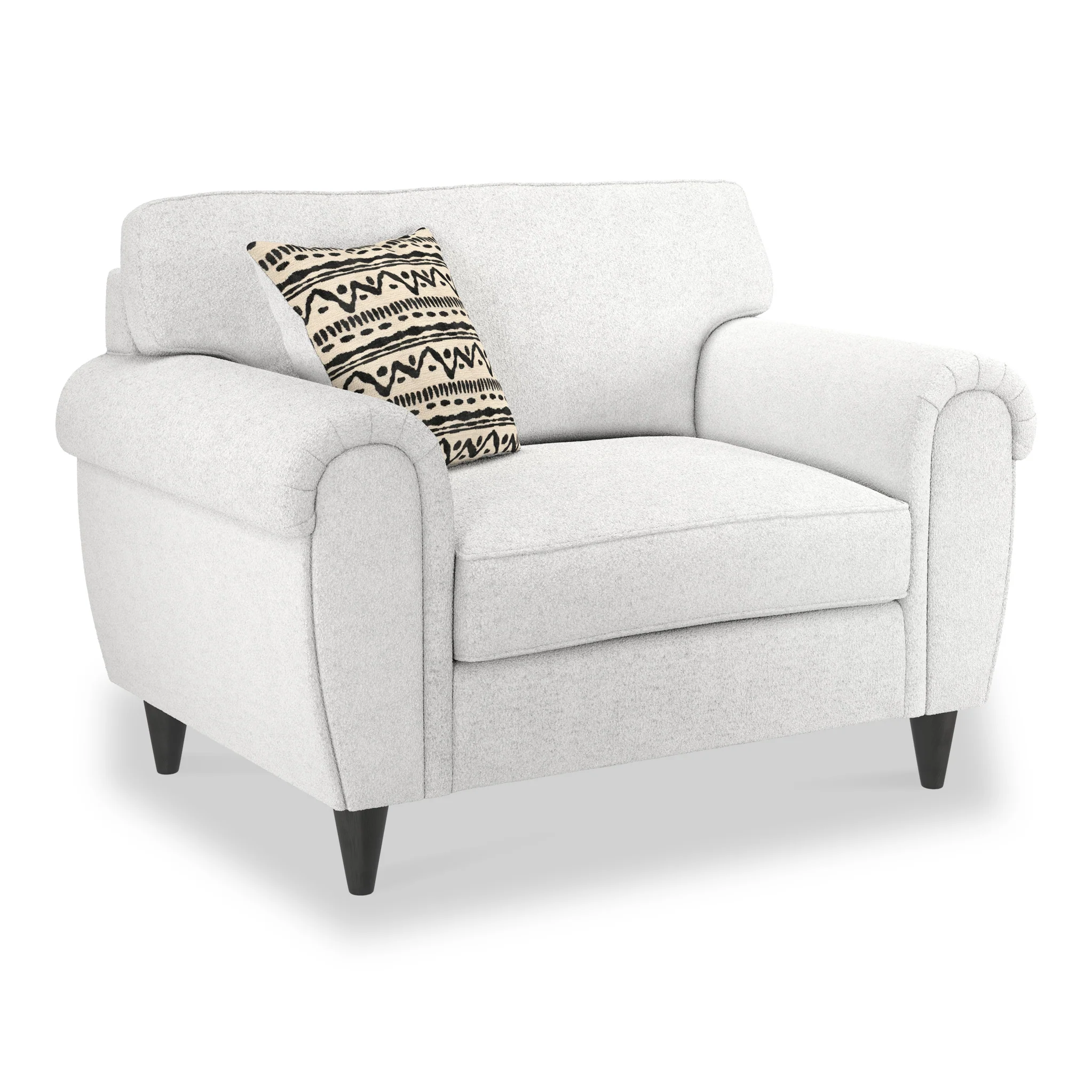 Jessie Boucle Snuggle Armchair - Image 15