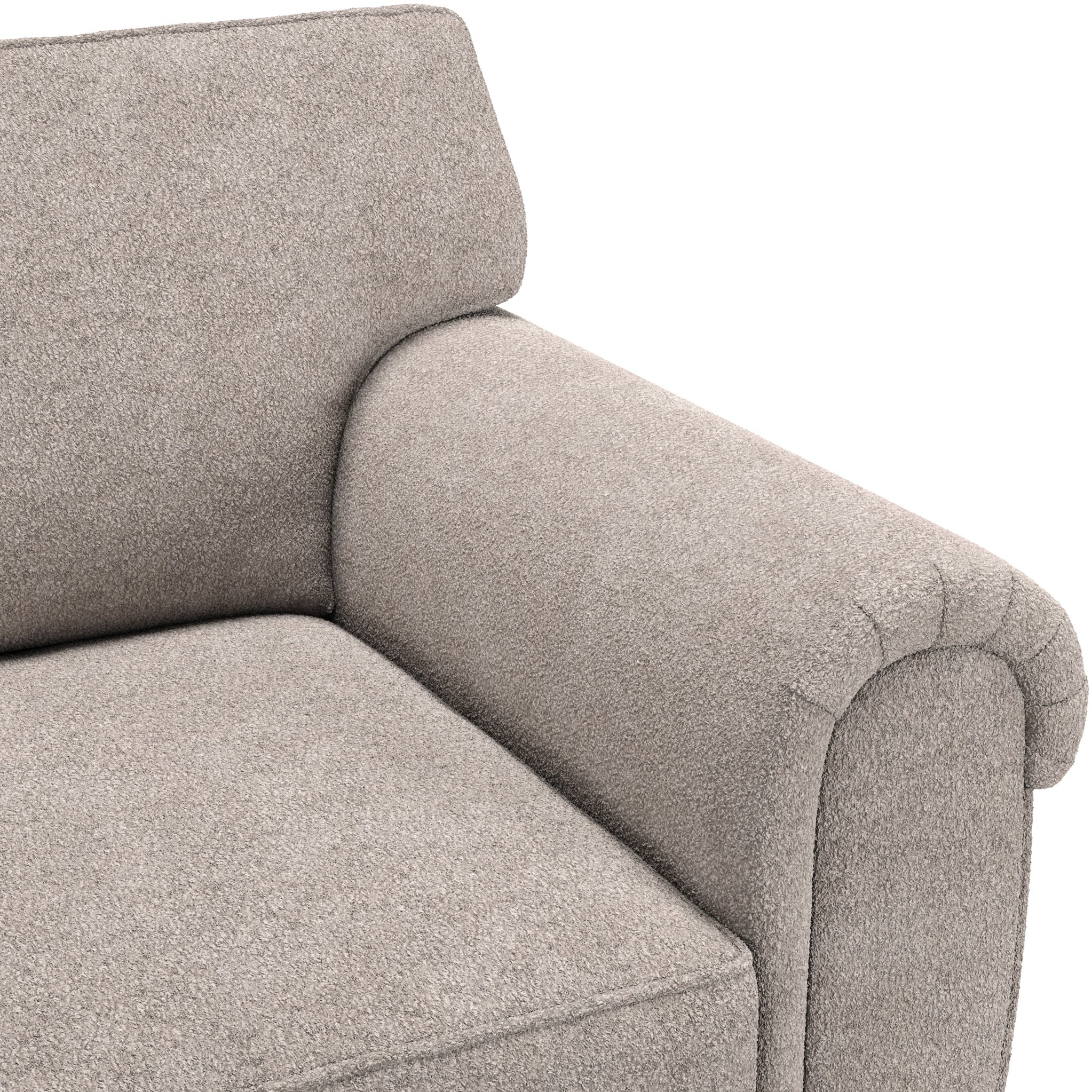Jessie Boucle Snuggle Armchair - Image 21