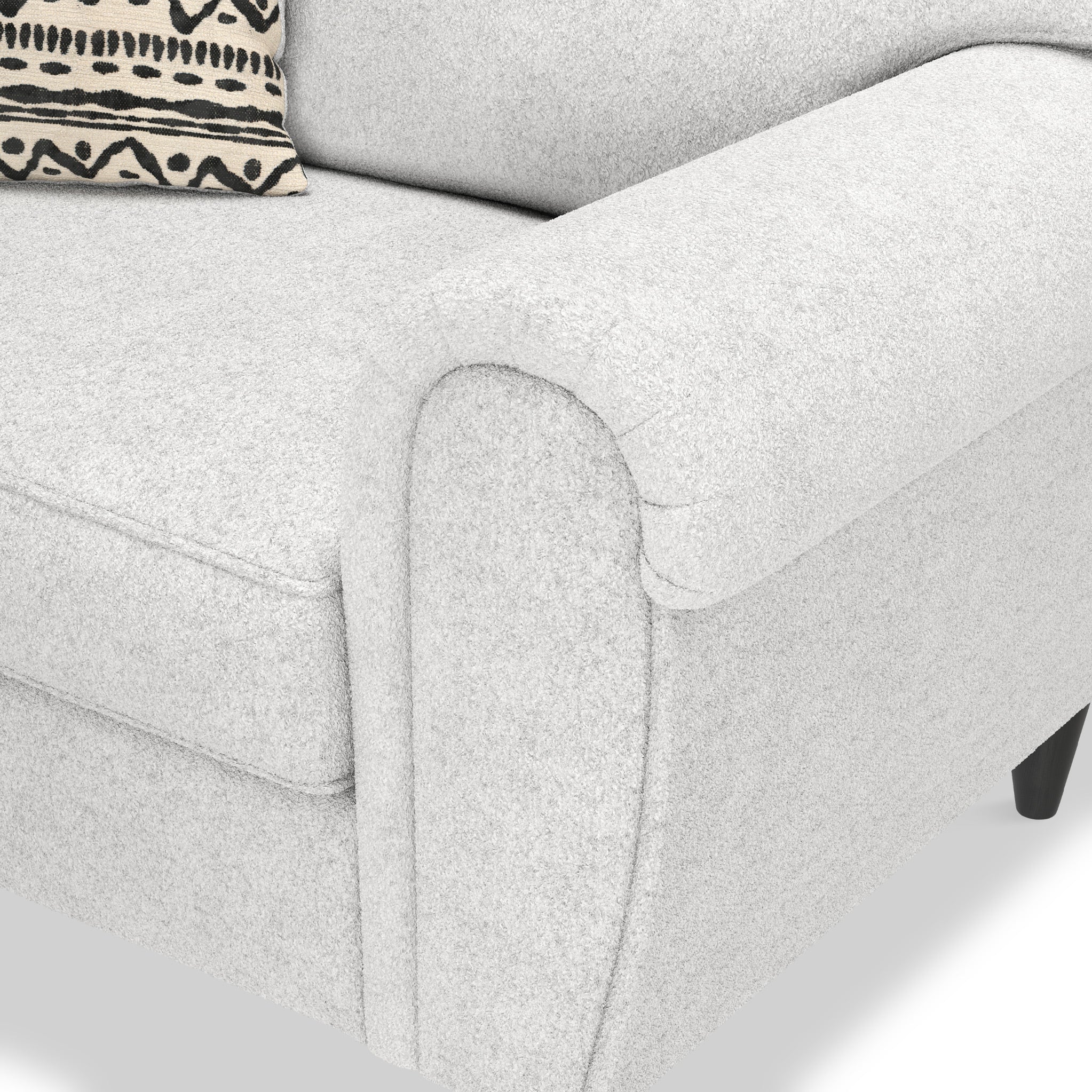 Jessie Boucle Snuggle Armchair - Image 22