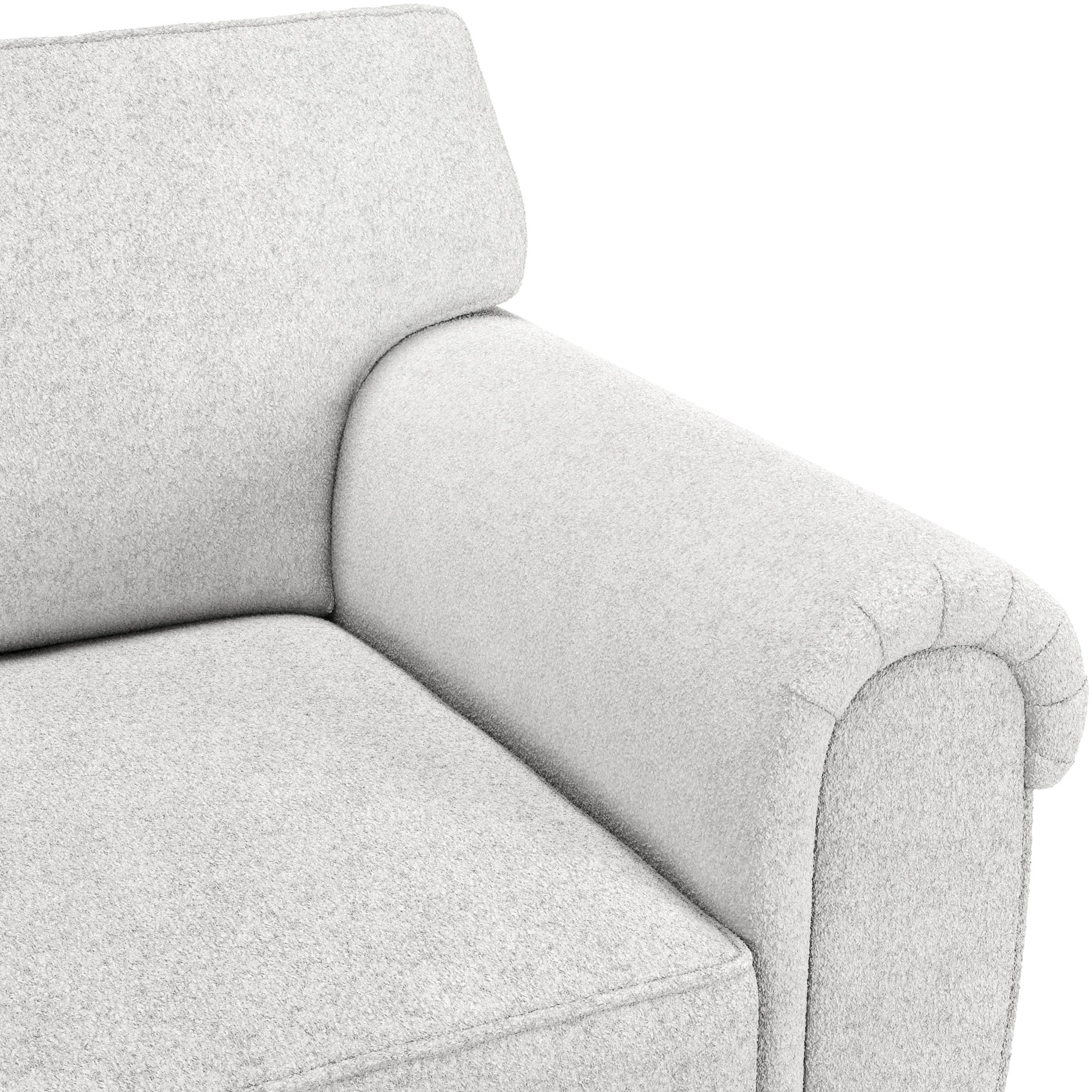 Jessie Boucle Snuggle Armchair - Image 24