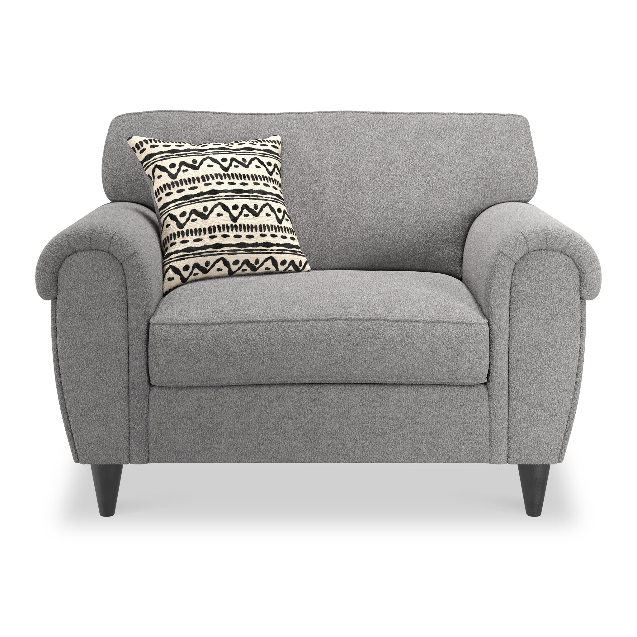 Jessie Boucle Snuggle Armchair - Image 3