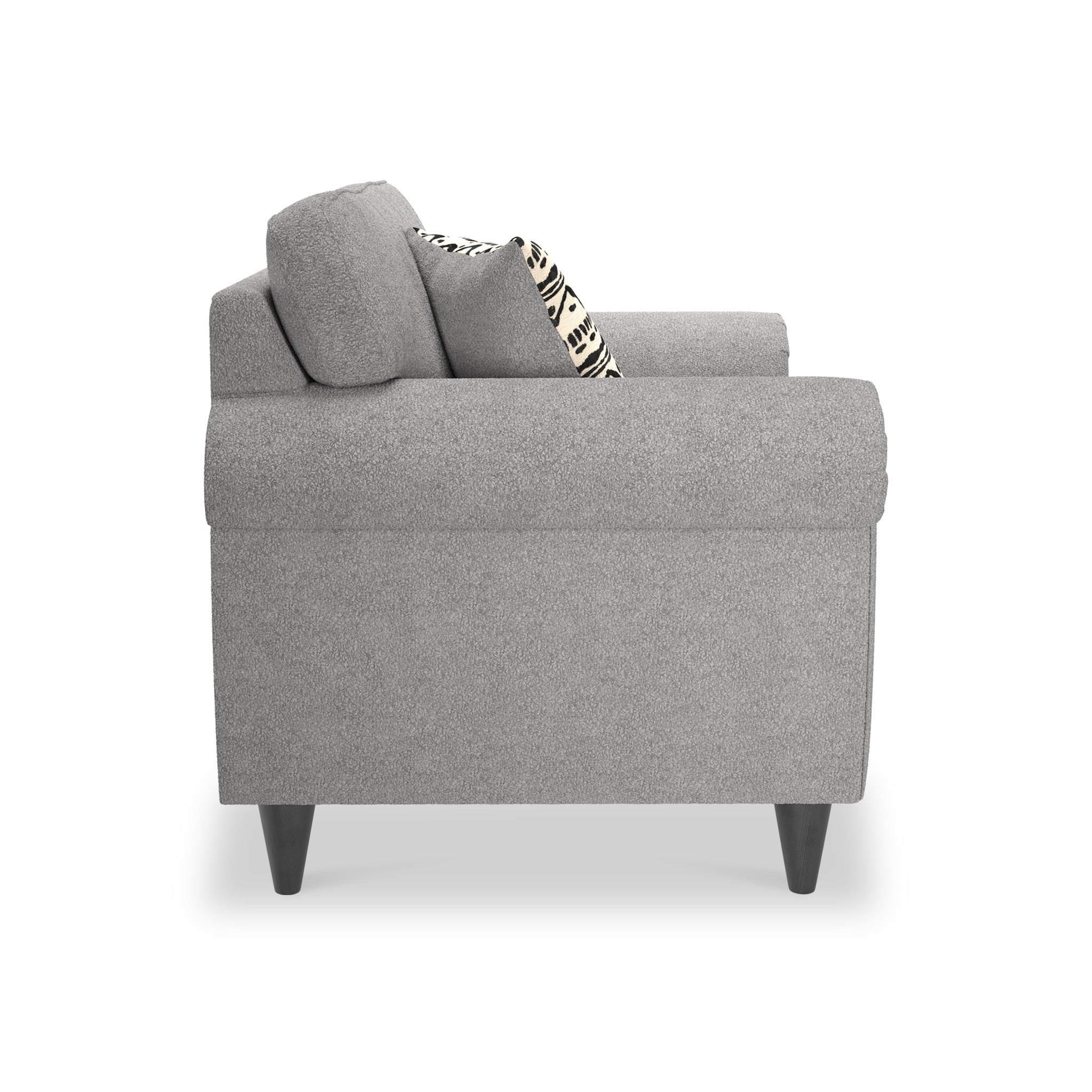 Jessie Boucle Snuggle Armchair - Image 4