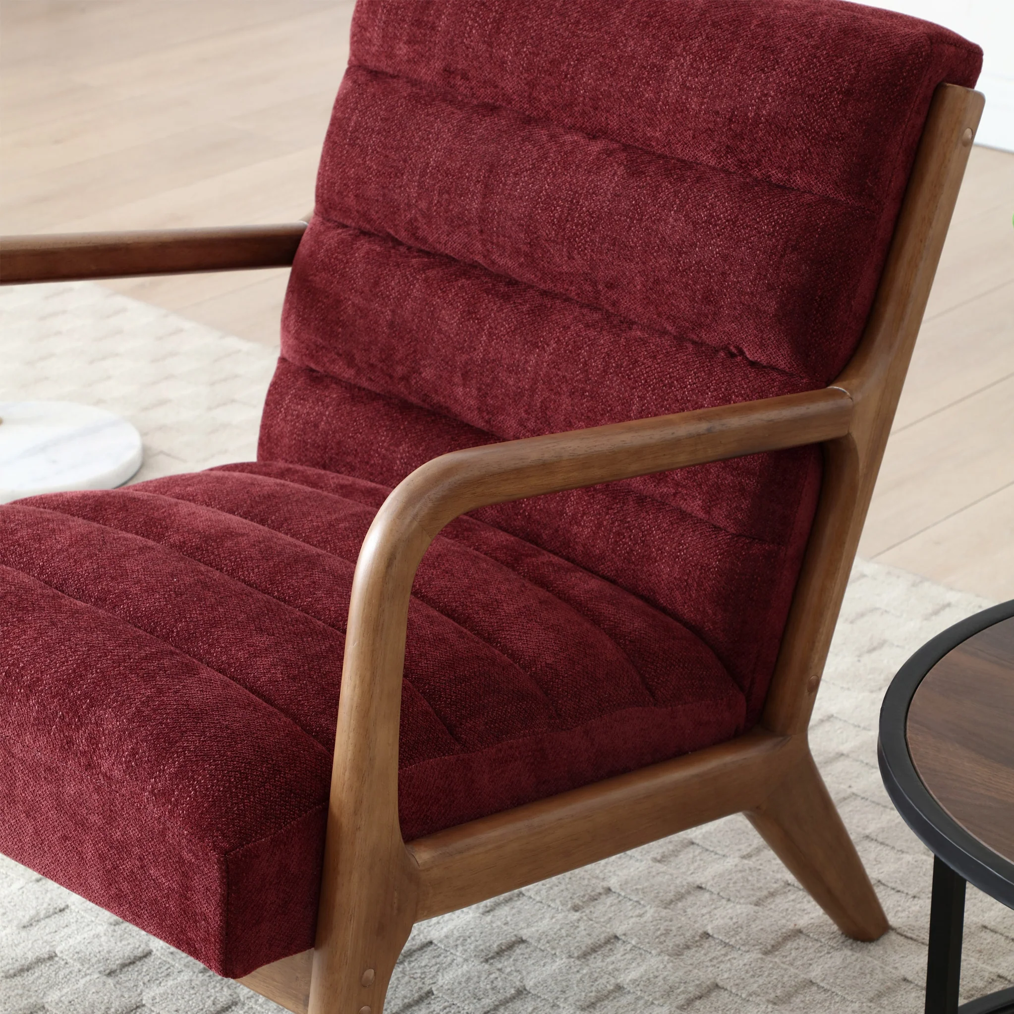 Jonah Ribbed Accent Chair - Image 16