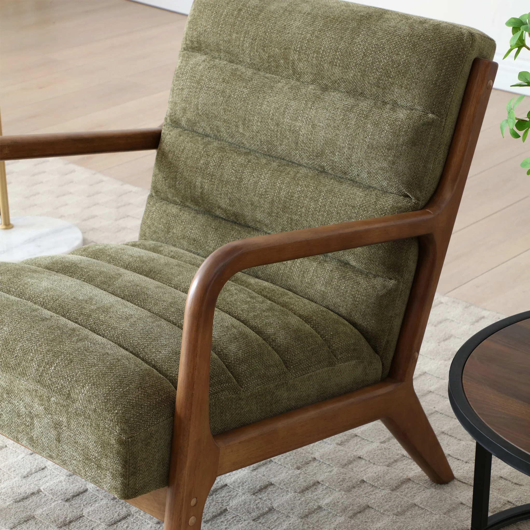 Jonah Ribbed Accent Chair - Image 5