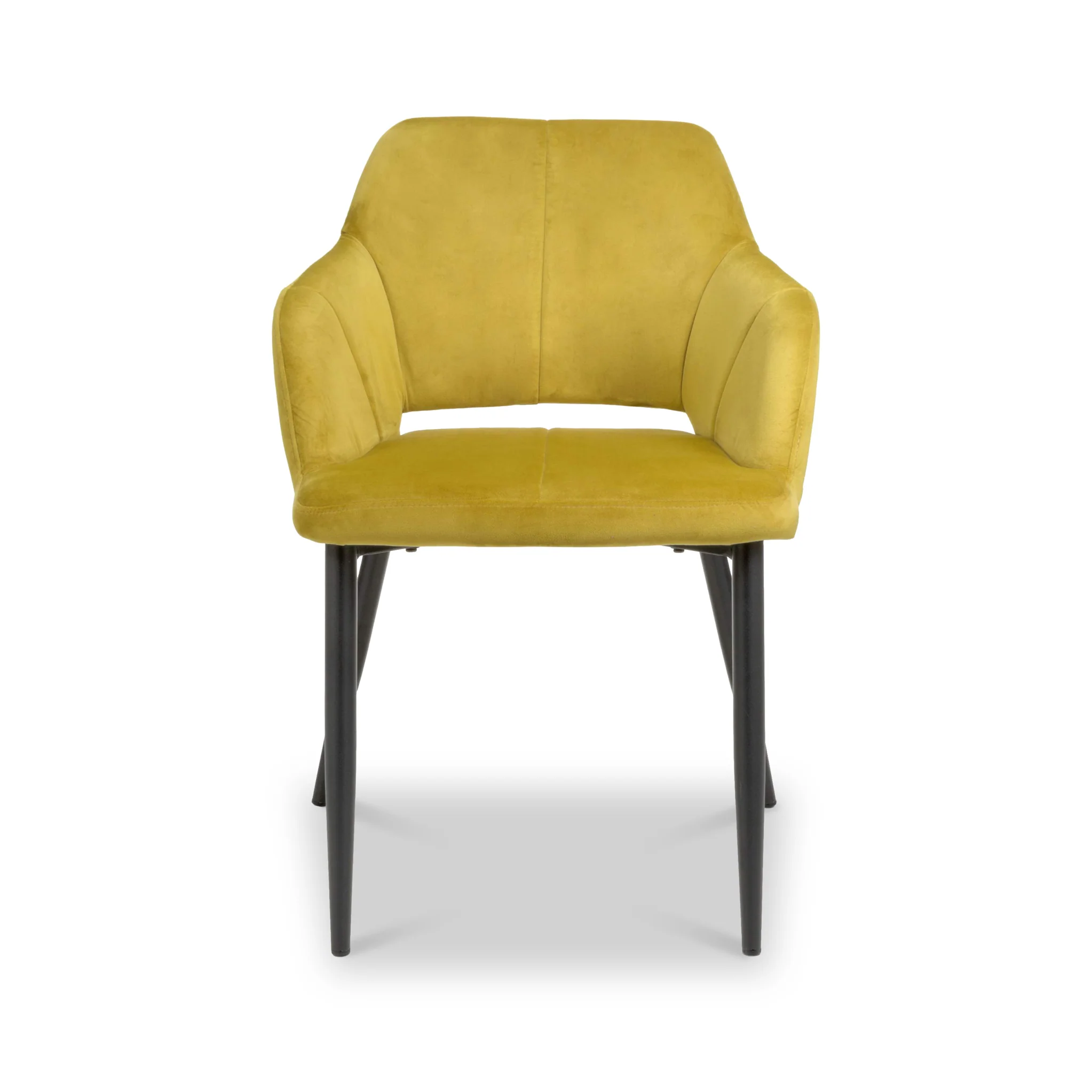 Jowan Brushed Velvet Dining Chair - Image 3