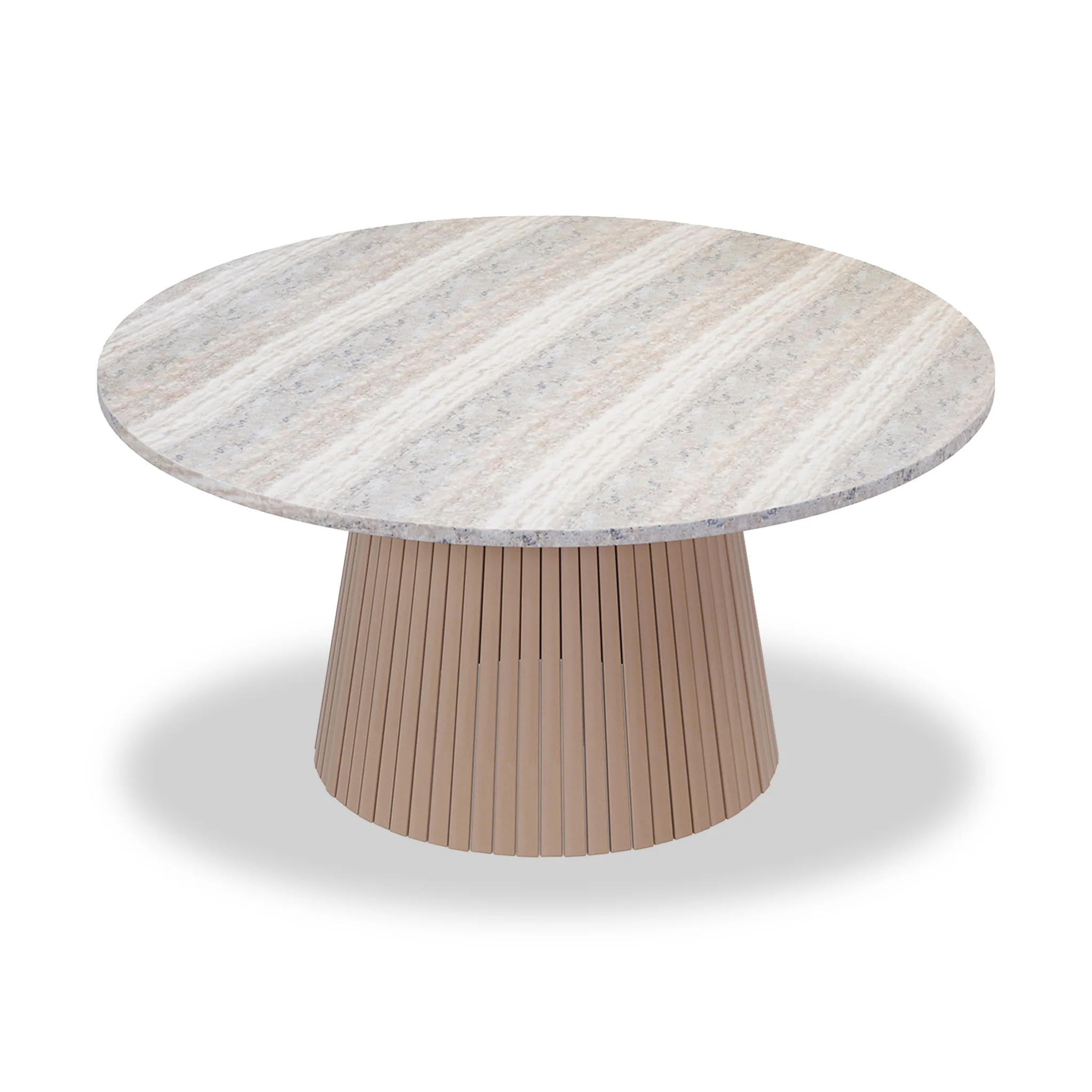 Jupiter 6 Seater Round Conical Dining Set with Eden Dawn Dining Chairs - Image 6