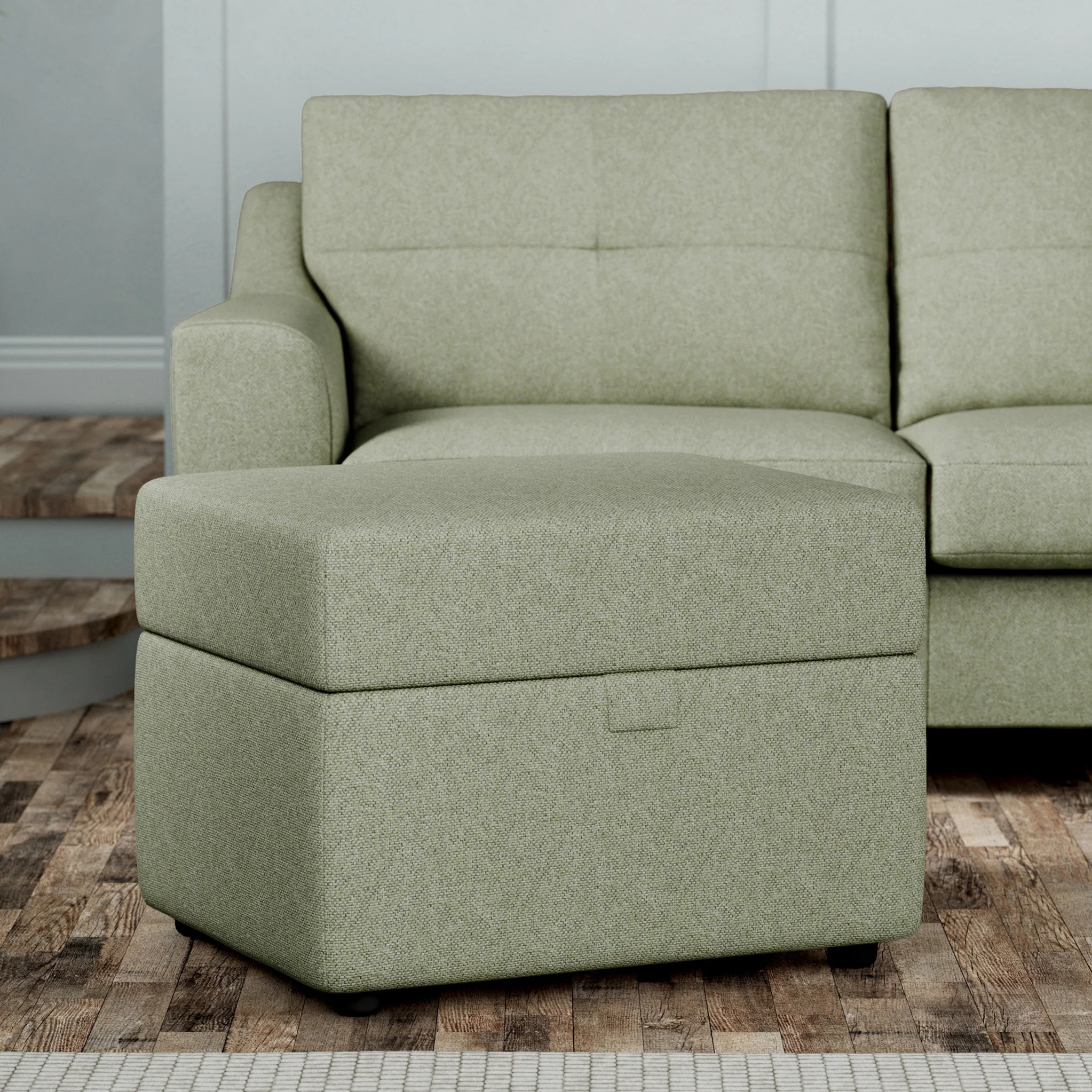 Justin Small Storage Footstool - Image 3