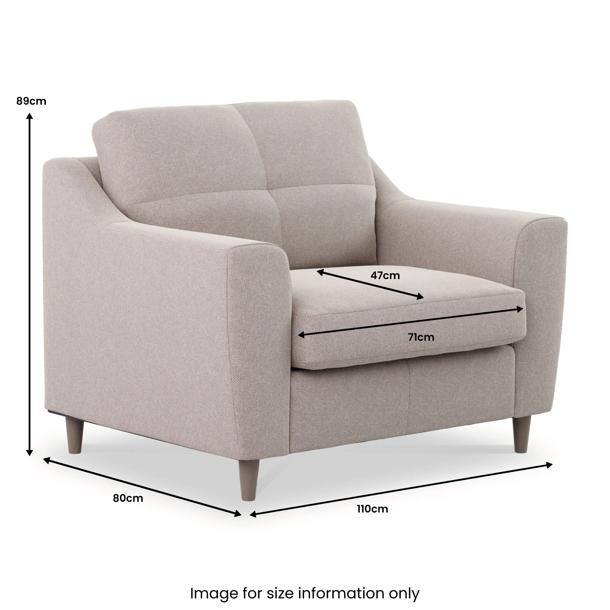 Justin Snuggle Armchair - Image 36