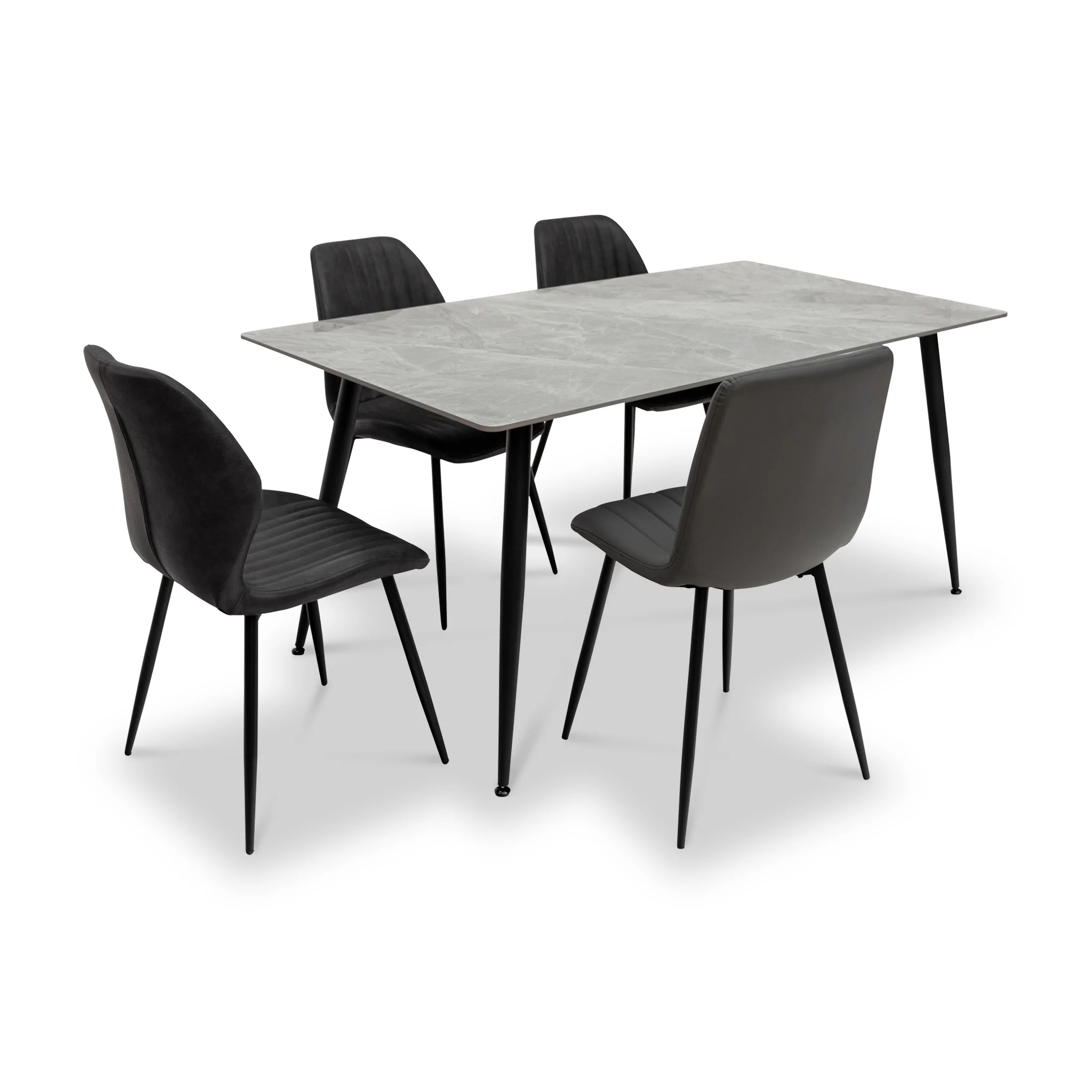 Kadison 160cm Sintered Stone Dining Table - Image 6