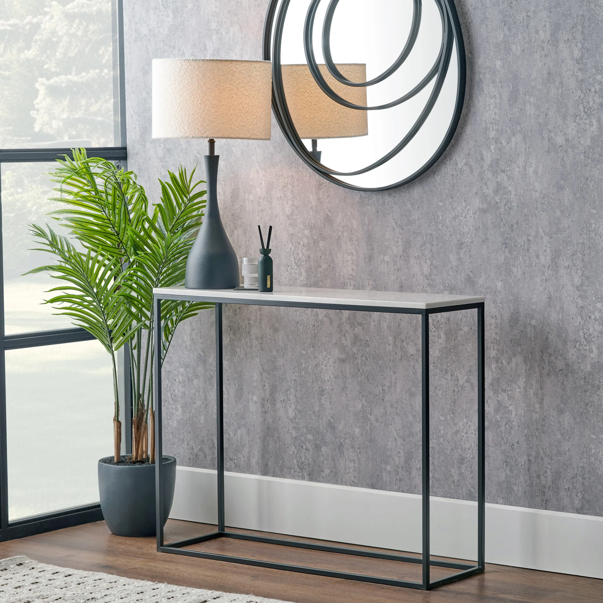 Kalani Marble Top Console Table - Image 2