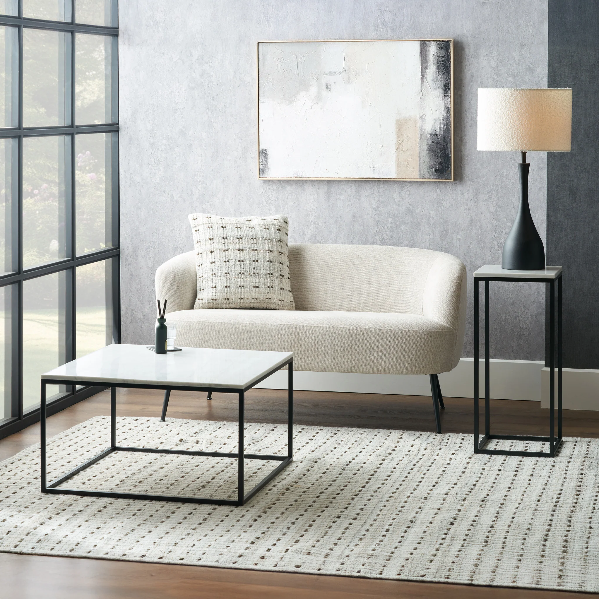 Kalani Marble Top Side Table - Image 4