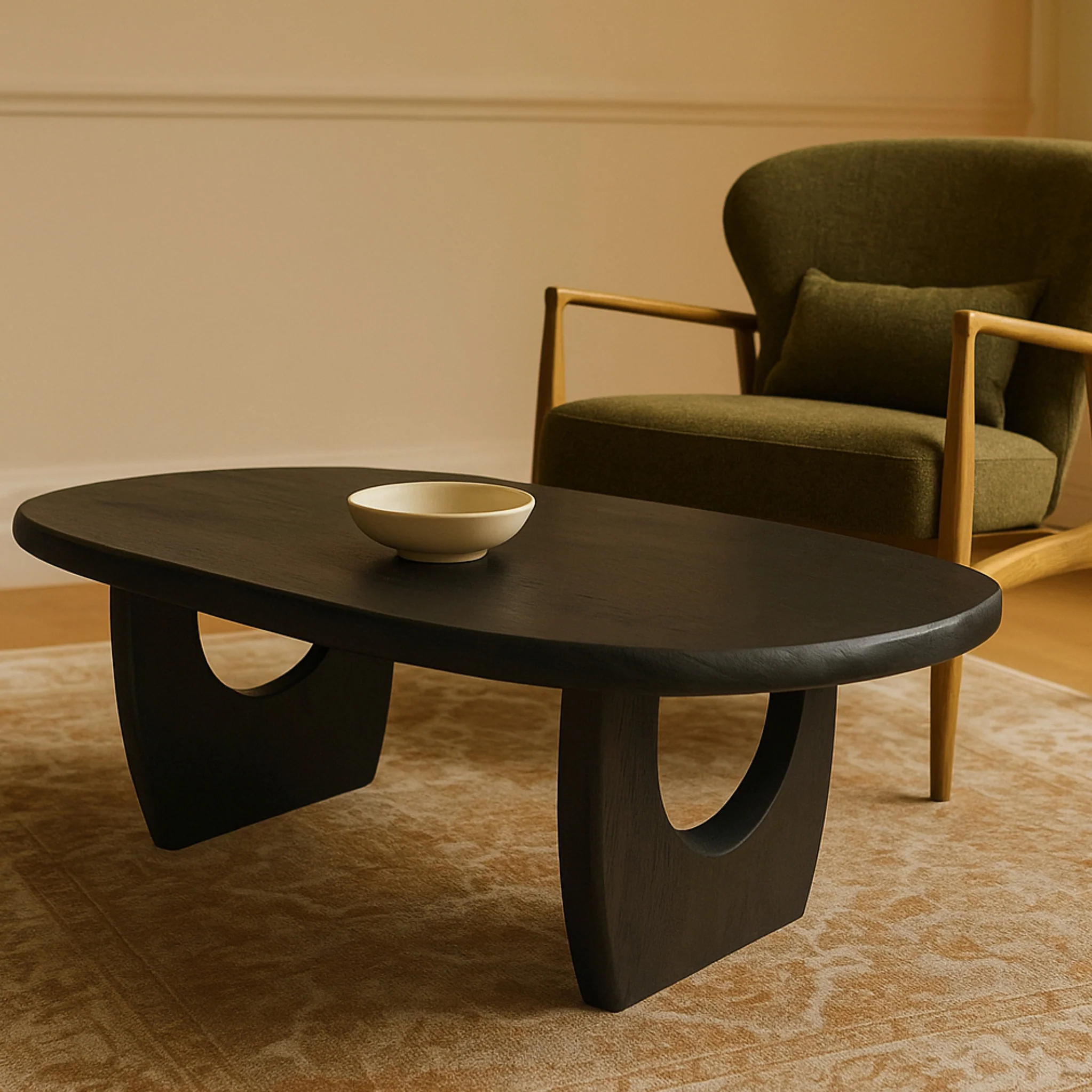 Kanso Mango Wood Coffee Table - Image 8