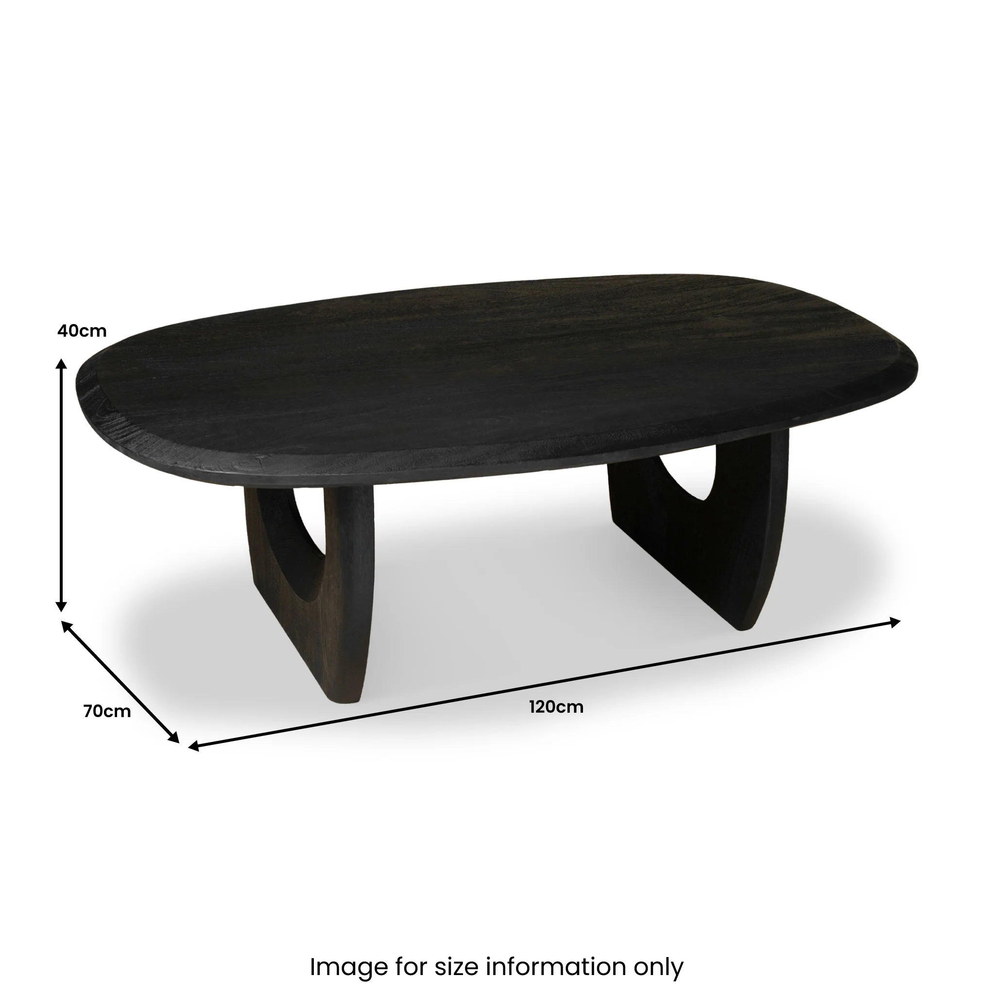 Kanso Mango Wood Coffee Table - Image 9