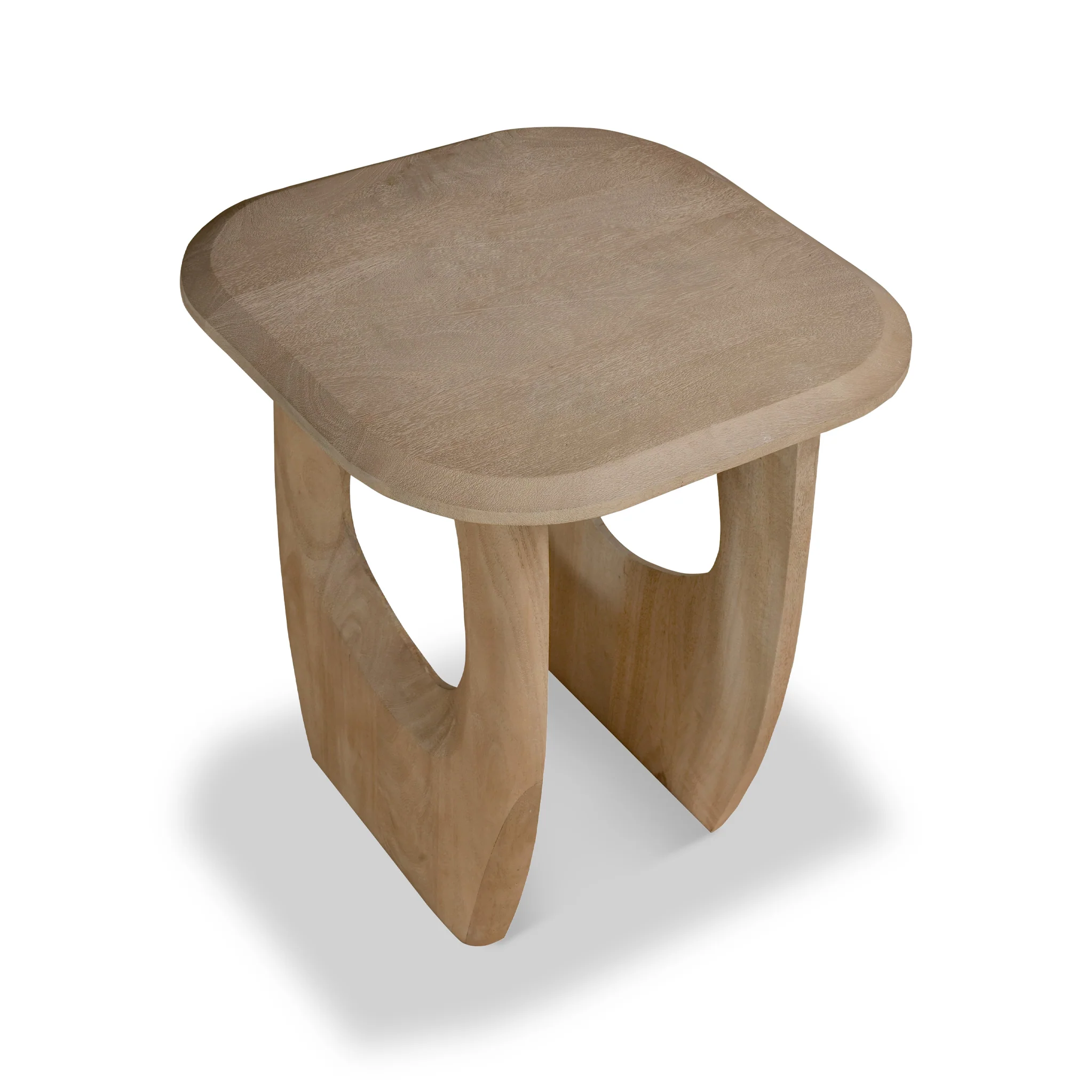 Kanso Mango Wood Lamp Table - Image 4