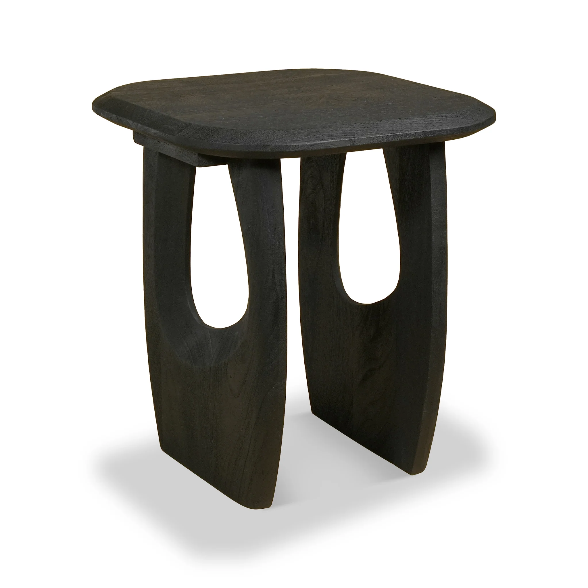 Kanso Mango Wood Lamp Table - Image 5