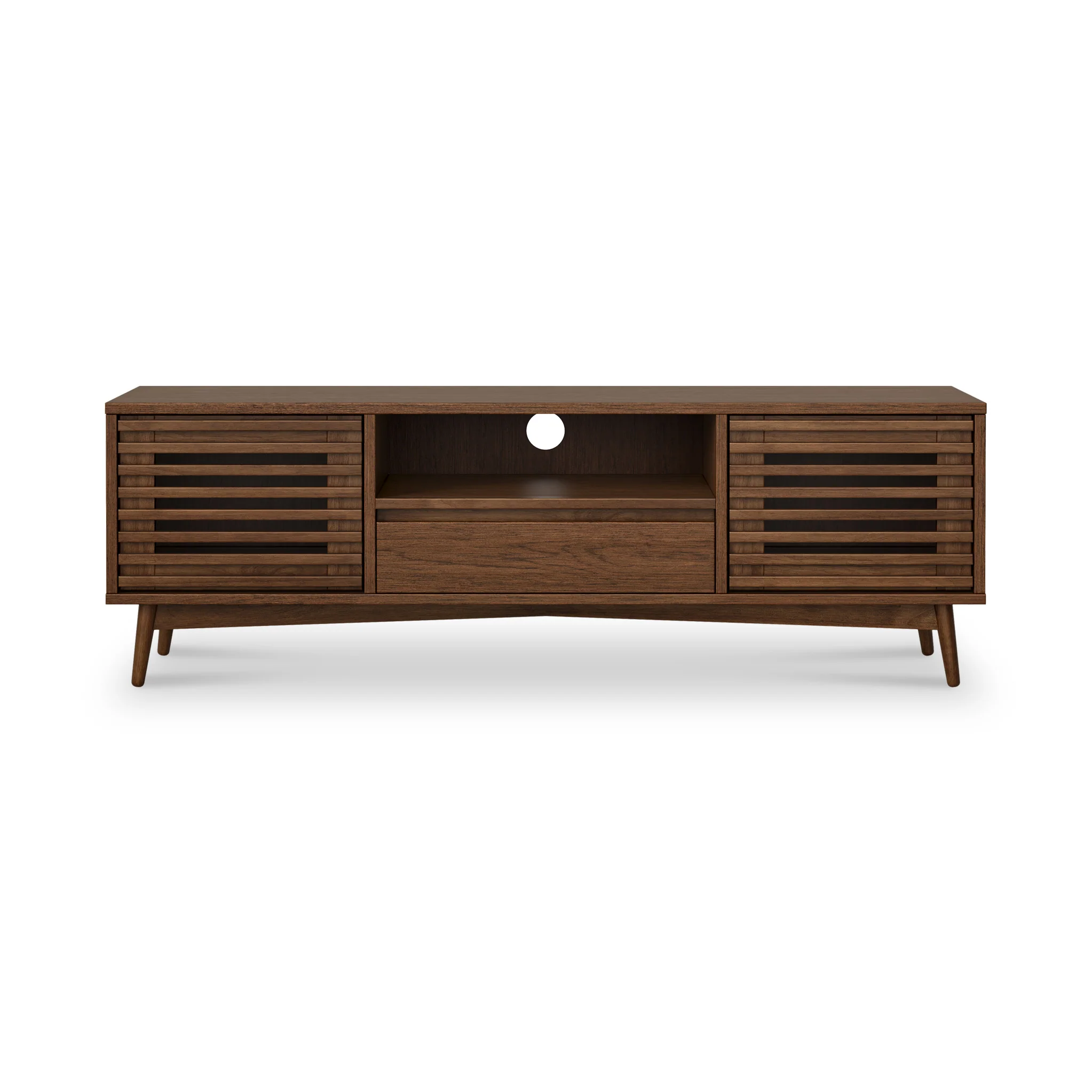 Kari Dark Oak 150cm Wide TV Unit - Image 3