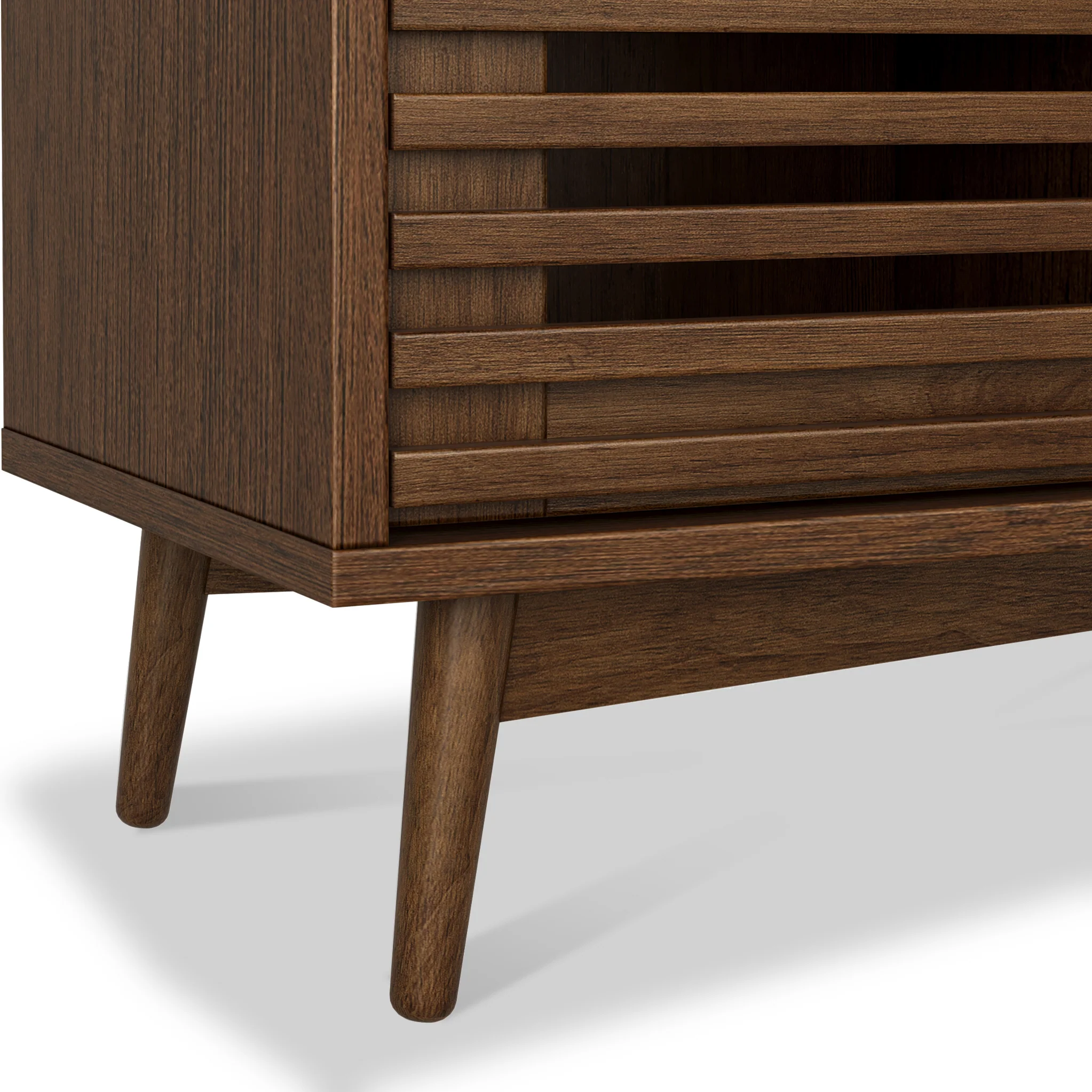 Kari Dark Oak 3 Door 3 Drawer Sideboard - Image 8